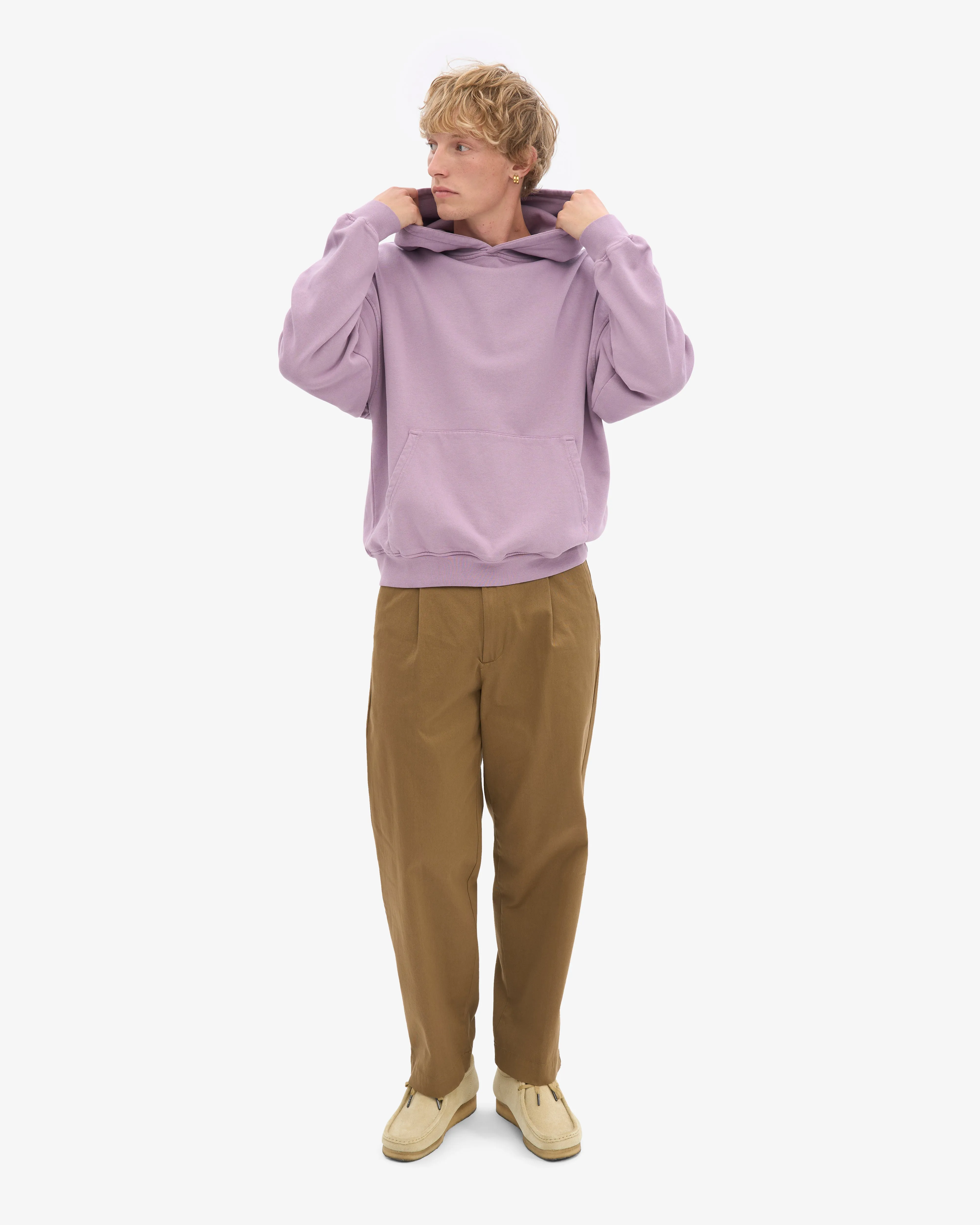 Organic Oversized Hood - Pearly Purple sold by Colorful Standard product image thumbnail 5