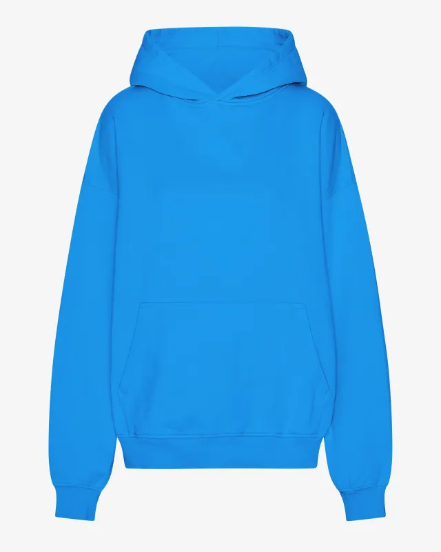 Organic Oversized Hood - Pacific Blue sold by Colorful Standard