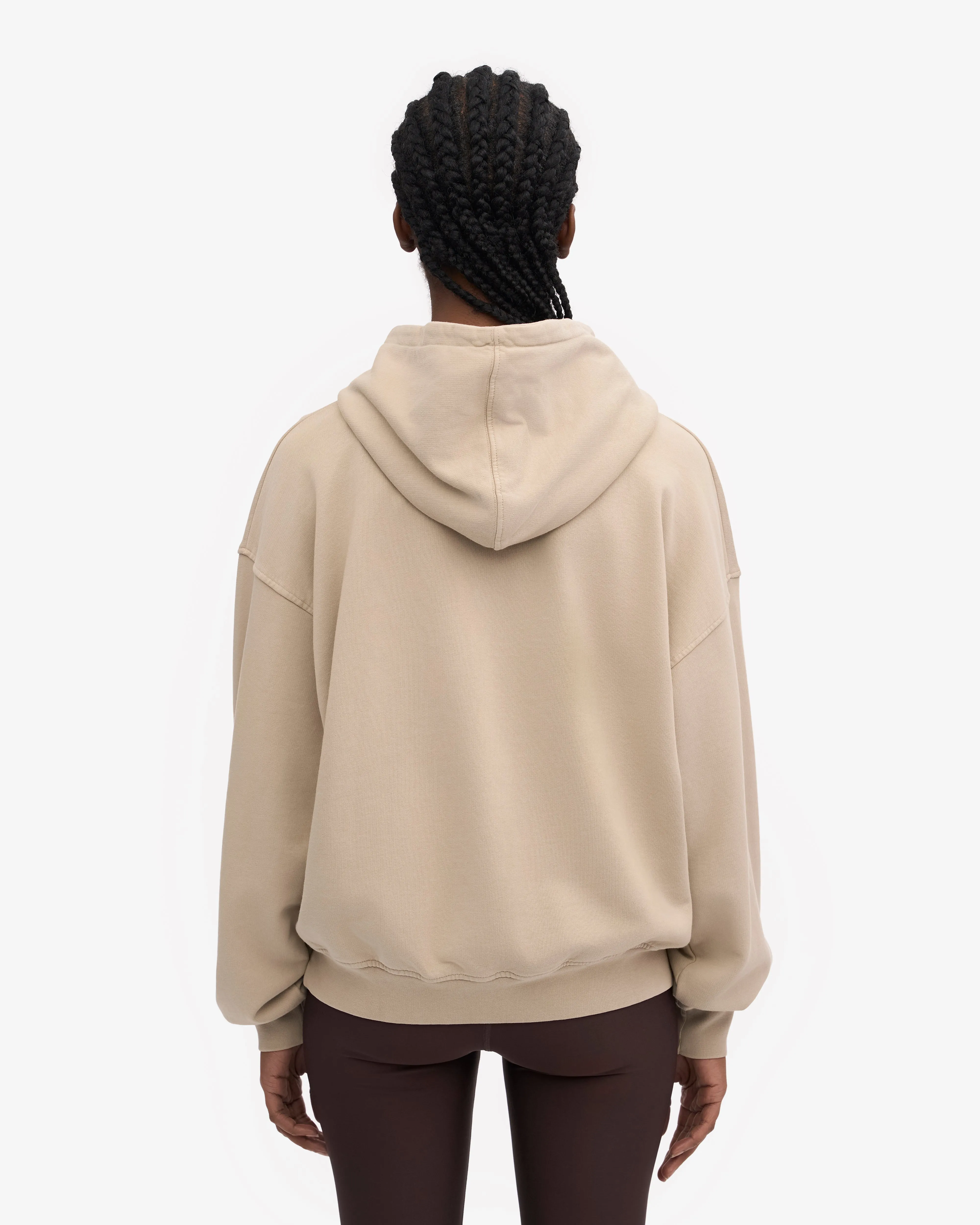 Organic Oversized Hood - Oyster Grey sold by Colorful Standard product image thumbnail 4
