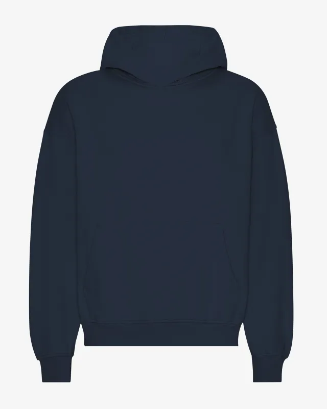 Organic Oversized Hood - Navy Blue sold by Colorful Standard