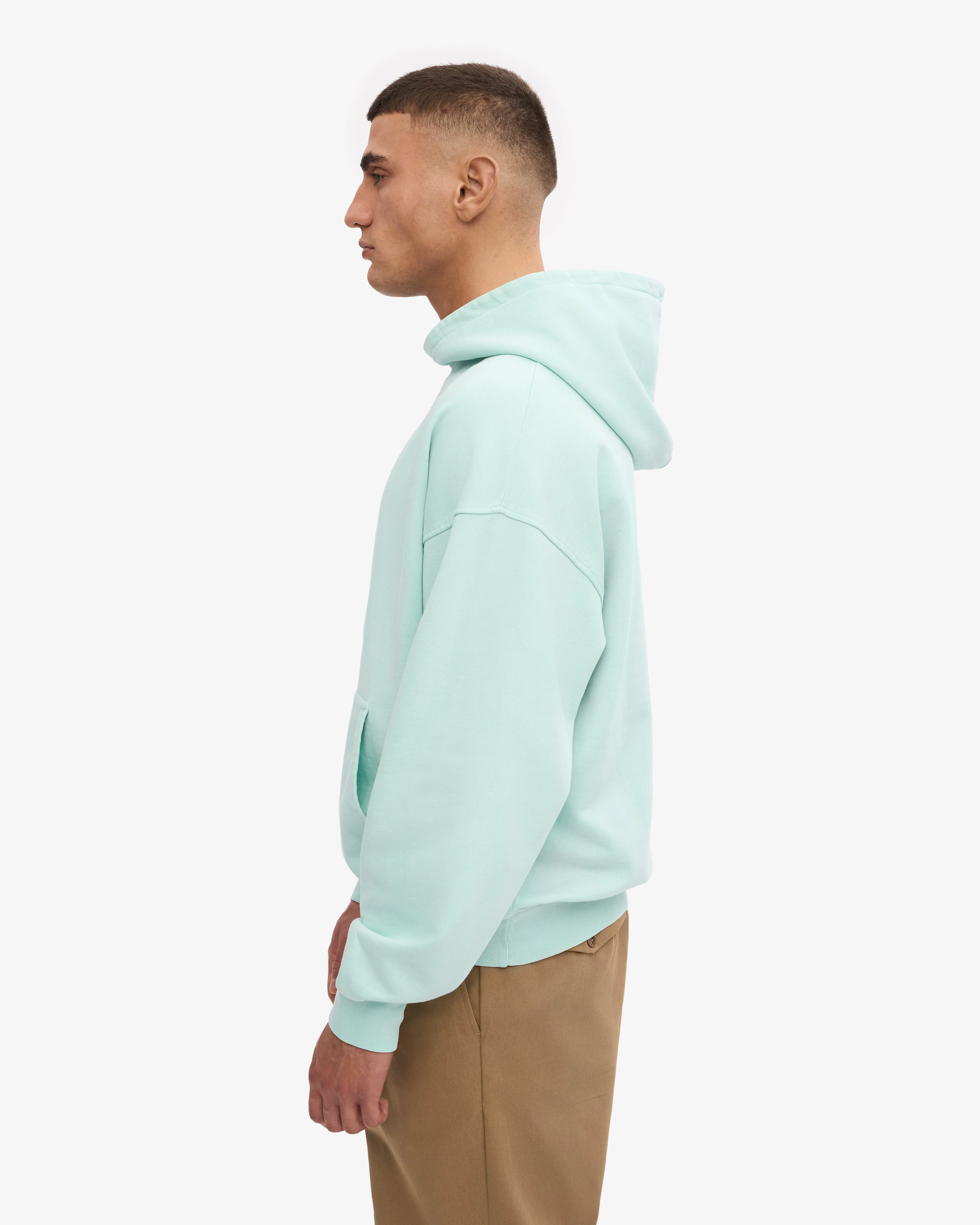 Organic Oversized Hood - Light Aqua sold by Colorful Standard product image thumbnail 3
