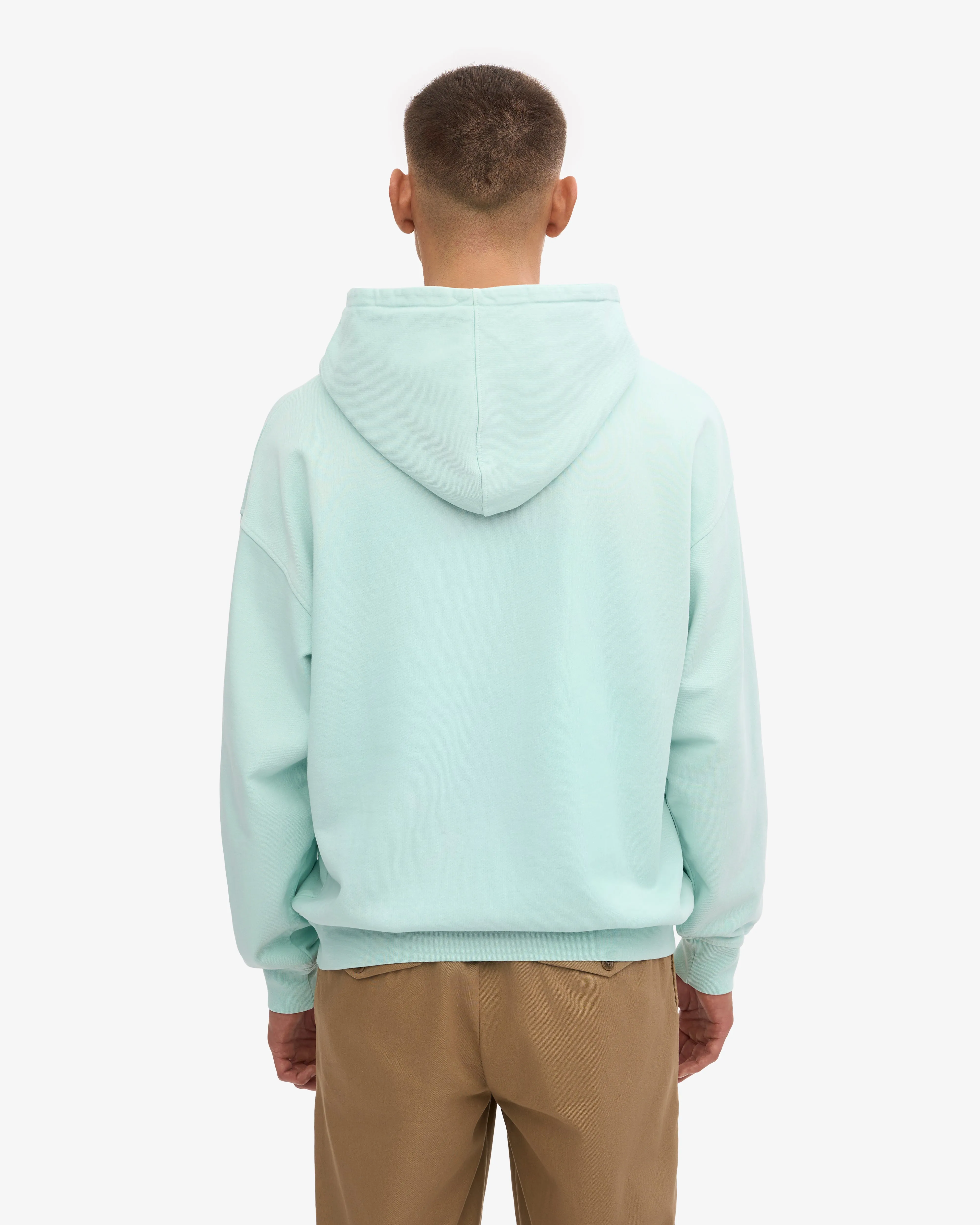 Organic Oversized Hood - Light Aqua sold by Colorful Standard product image thumbnail 4