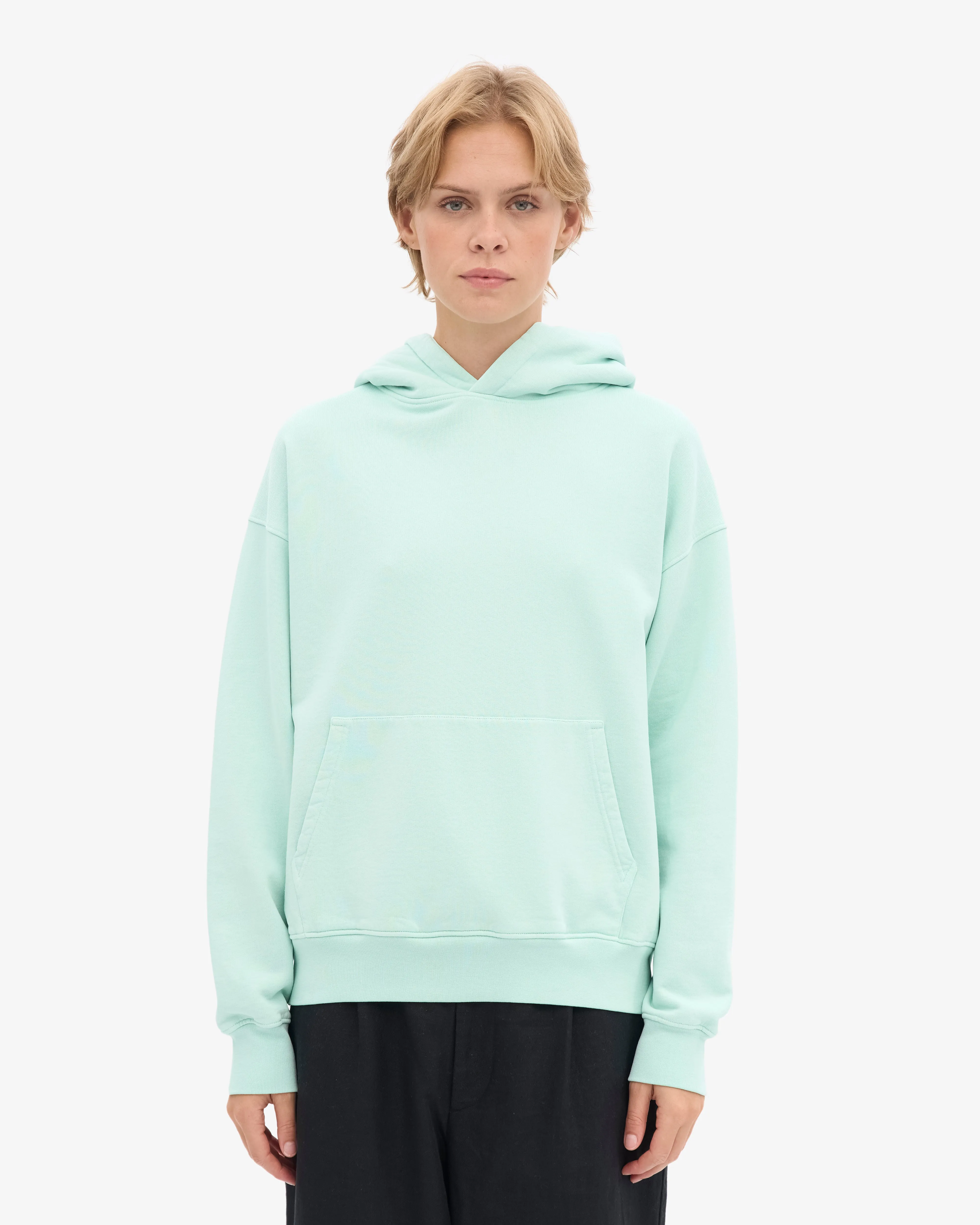 Organic Oversized Hood - Light Aqua sold by Colorful Standard product image thumbnail 2