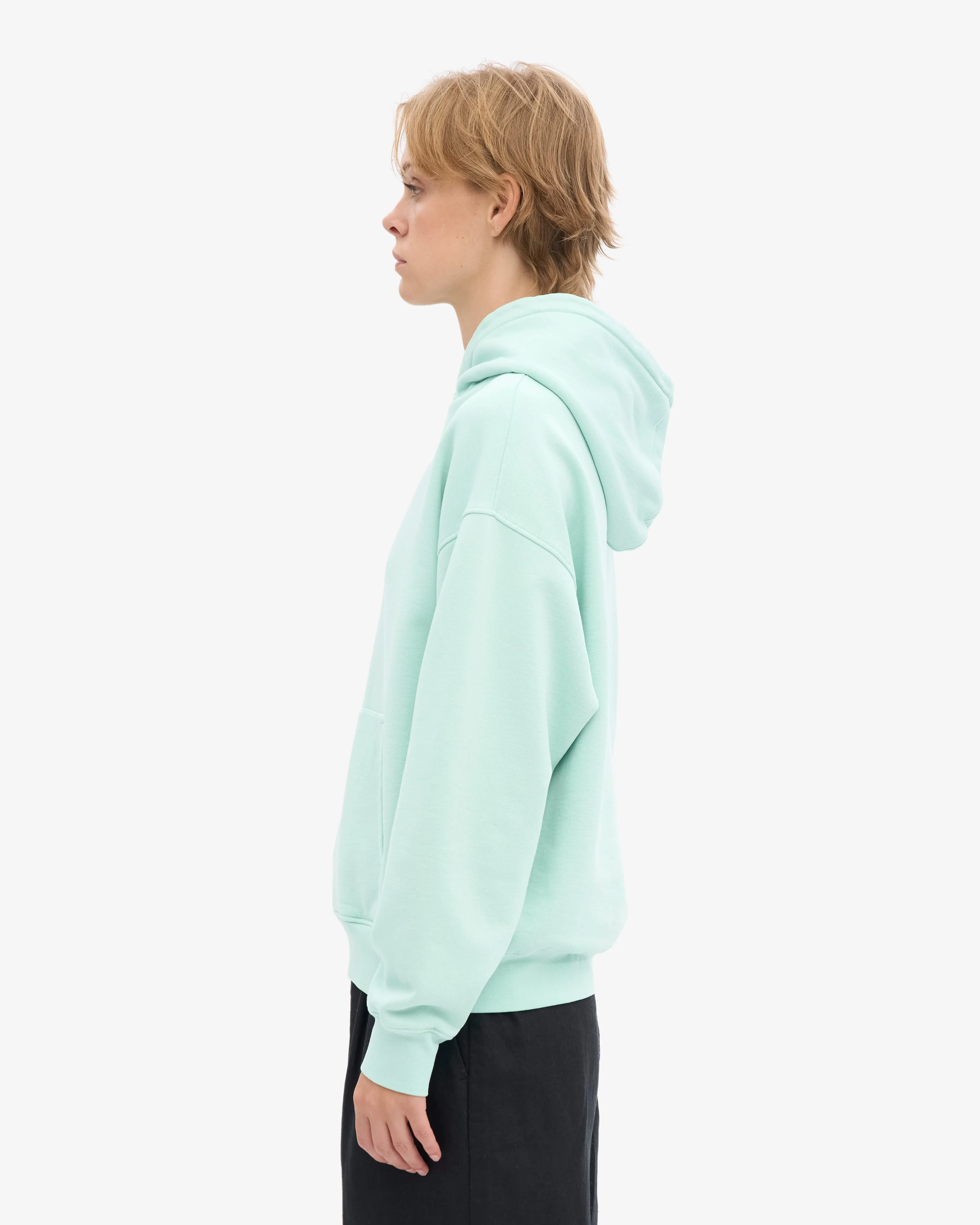 Organic Oversized Hood - Light Aqua sold by Colorful Standard product image thumbnail 3