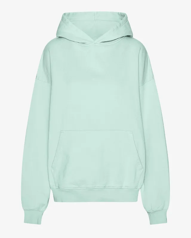 Organic Oversized Hood - Light Aqua sold by Colorful Standard