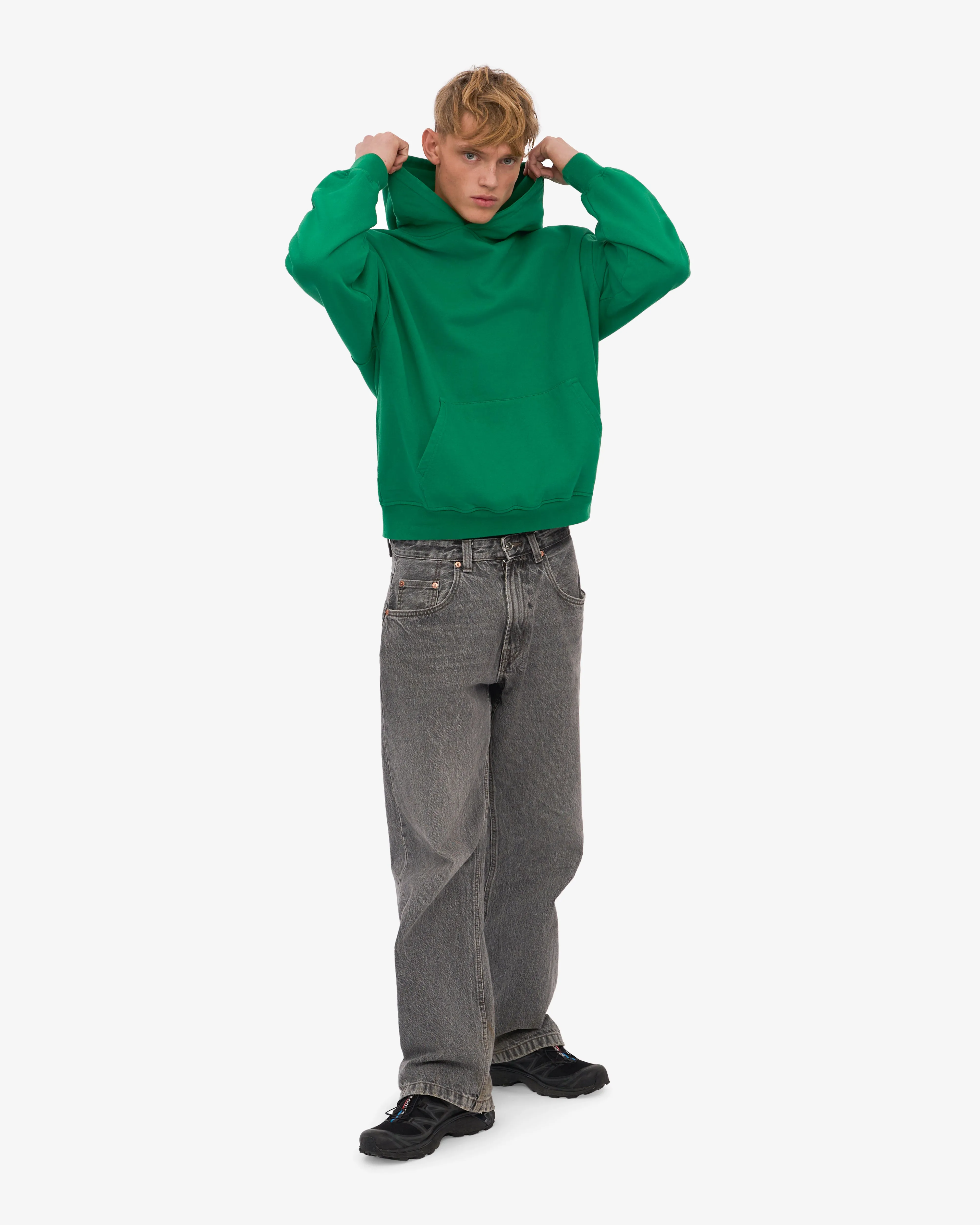 Organic Oversized Hood - Kelly Green sold by Colorful Standard product image thumbnail 5