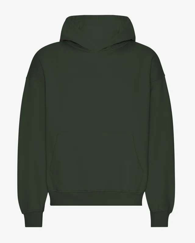 Organic Oversized Hood - Hunter Green sold by Colorful Standard