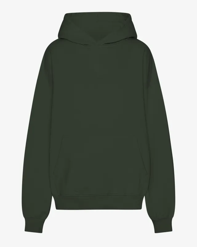 Organic Oversized Hood - Hunter Green sold by Colorful Standard