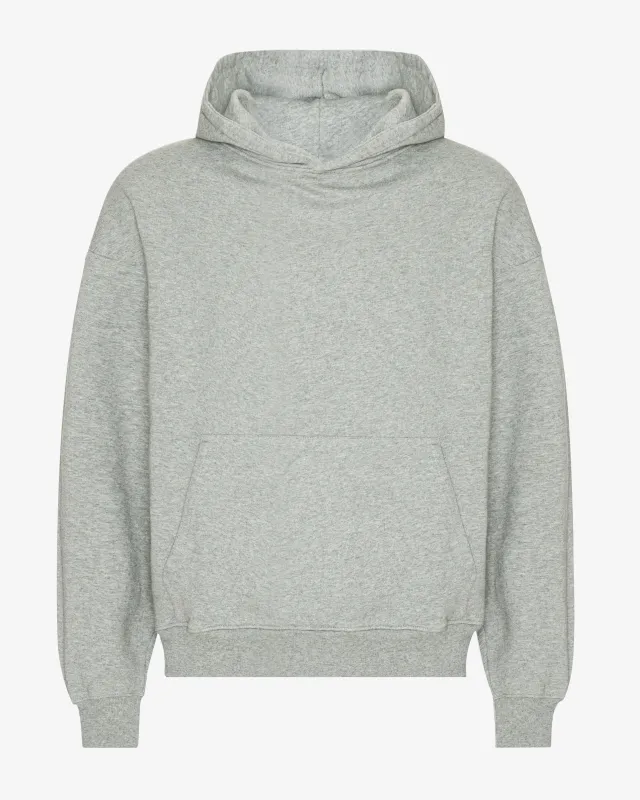 Organic Oversized Hood - Heather Grey sold by Colorful Standard