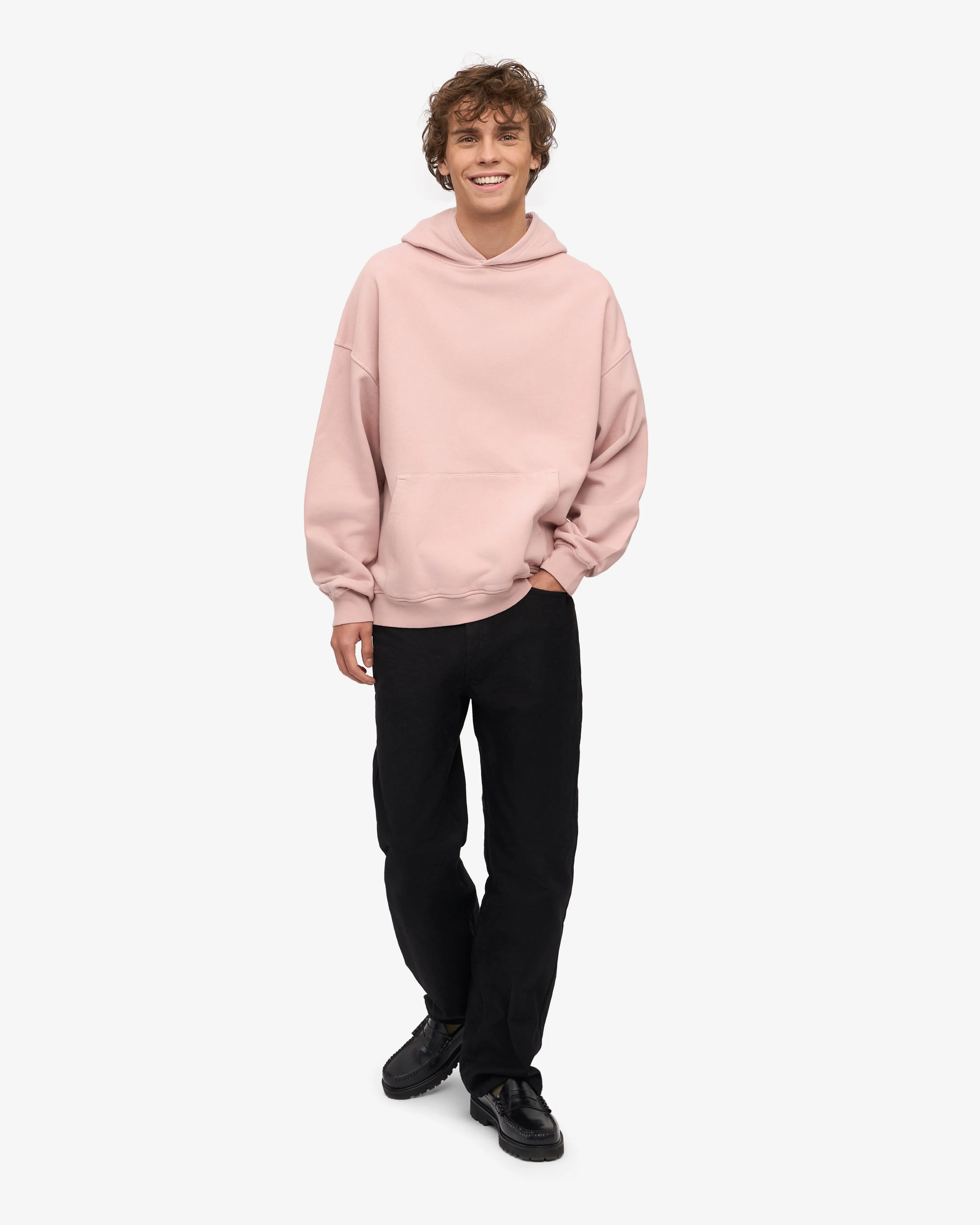 Organic Oversized Hood - Faded Pink sold by Colorful Standard product image thumbnail 5