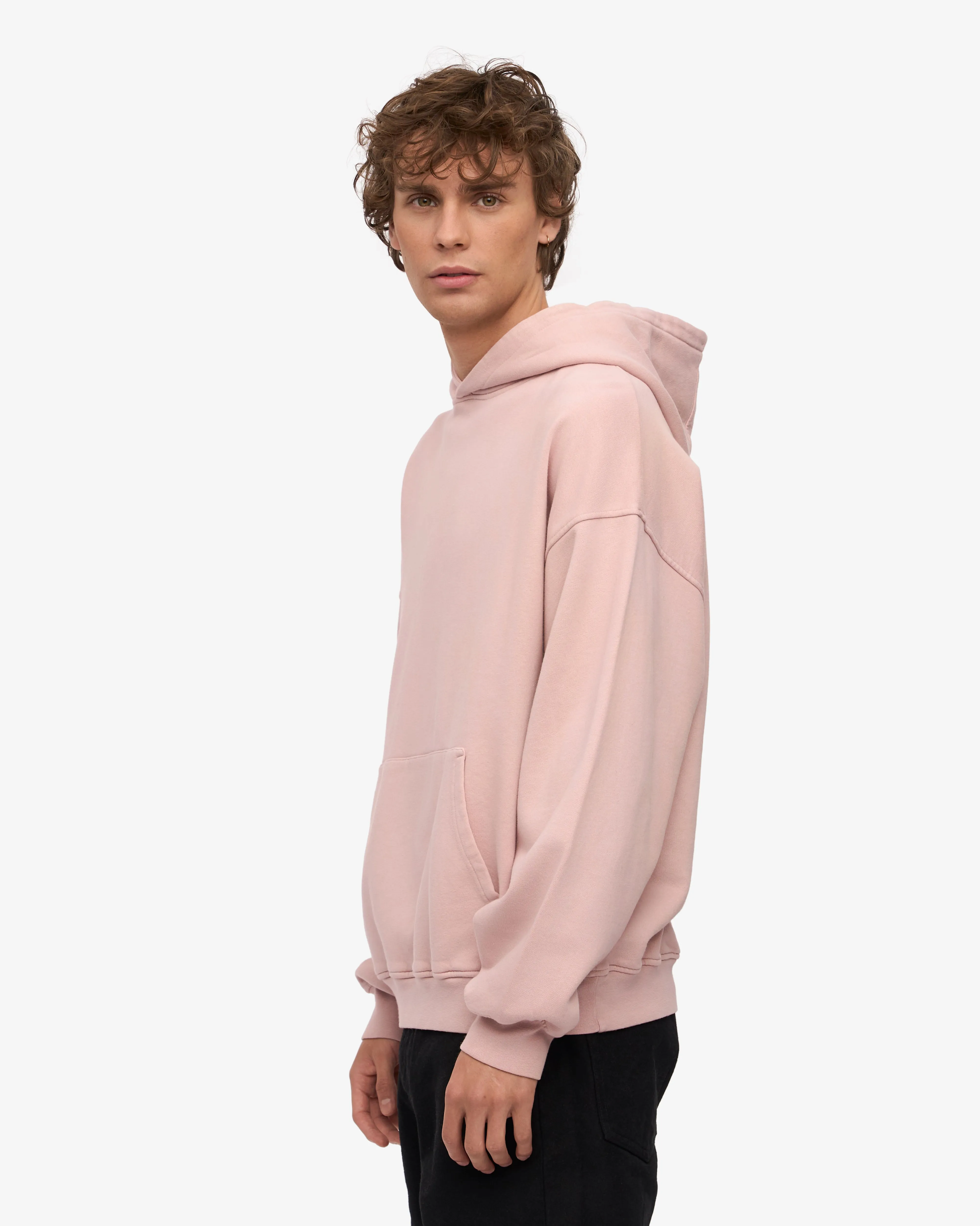 Organic Oversized Hood - Faded Pink sold by Colorful Standard product image thumbnail 3