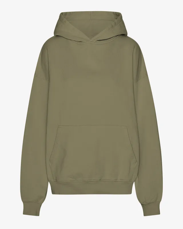 Organic Oversized Hood - Dusty Olive sold by Colorful Standard