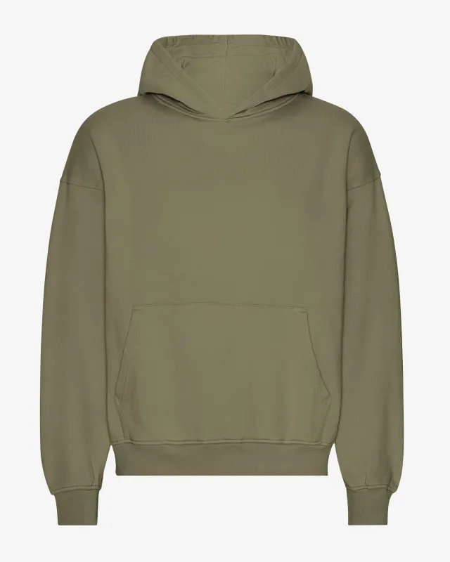 Organic Oversized Hood - Dusty Olive sold by Colorful Standard