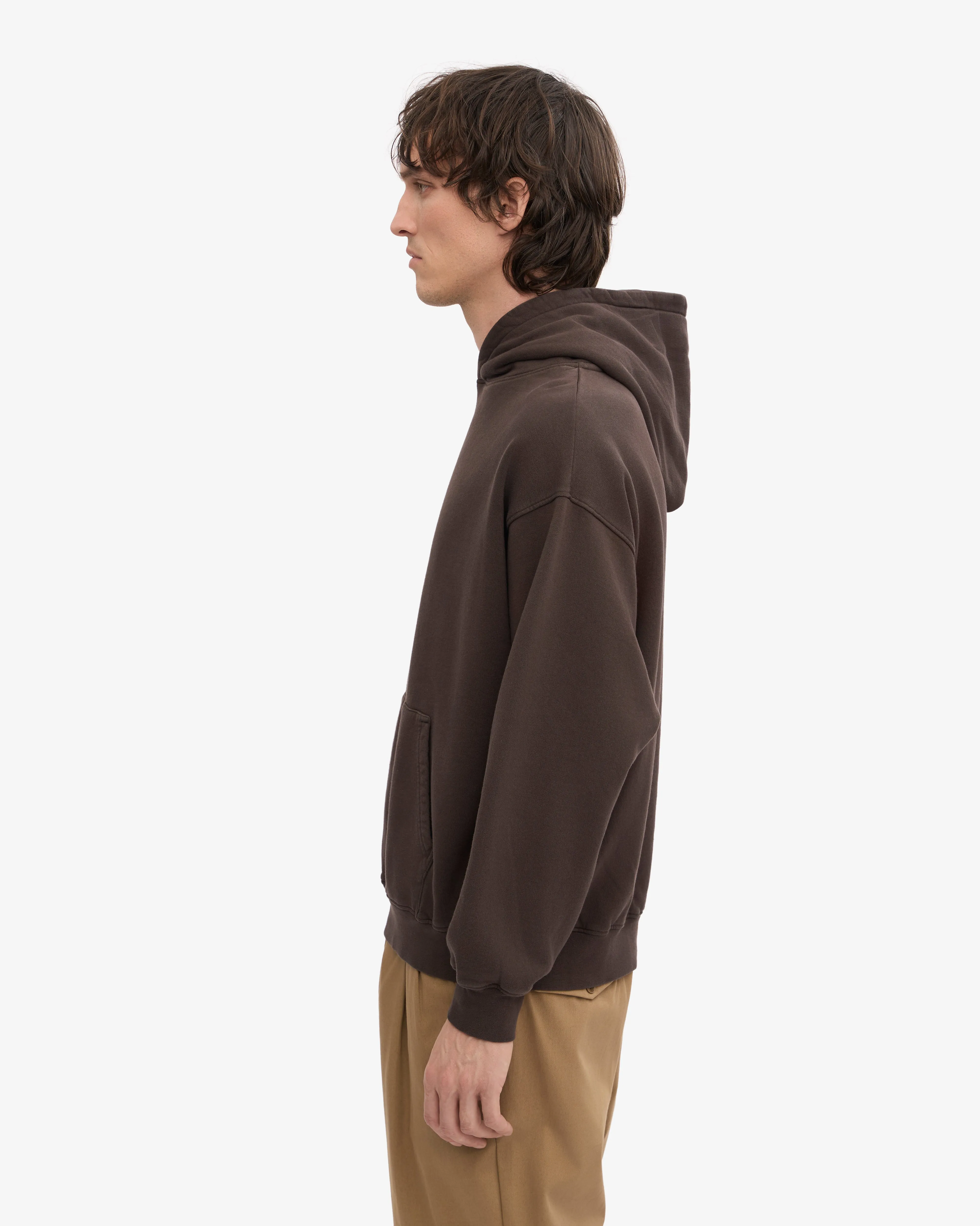 Organic Oversized Hood - Coffee Brown sold by Colorful Standard product image thumbnail 2