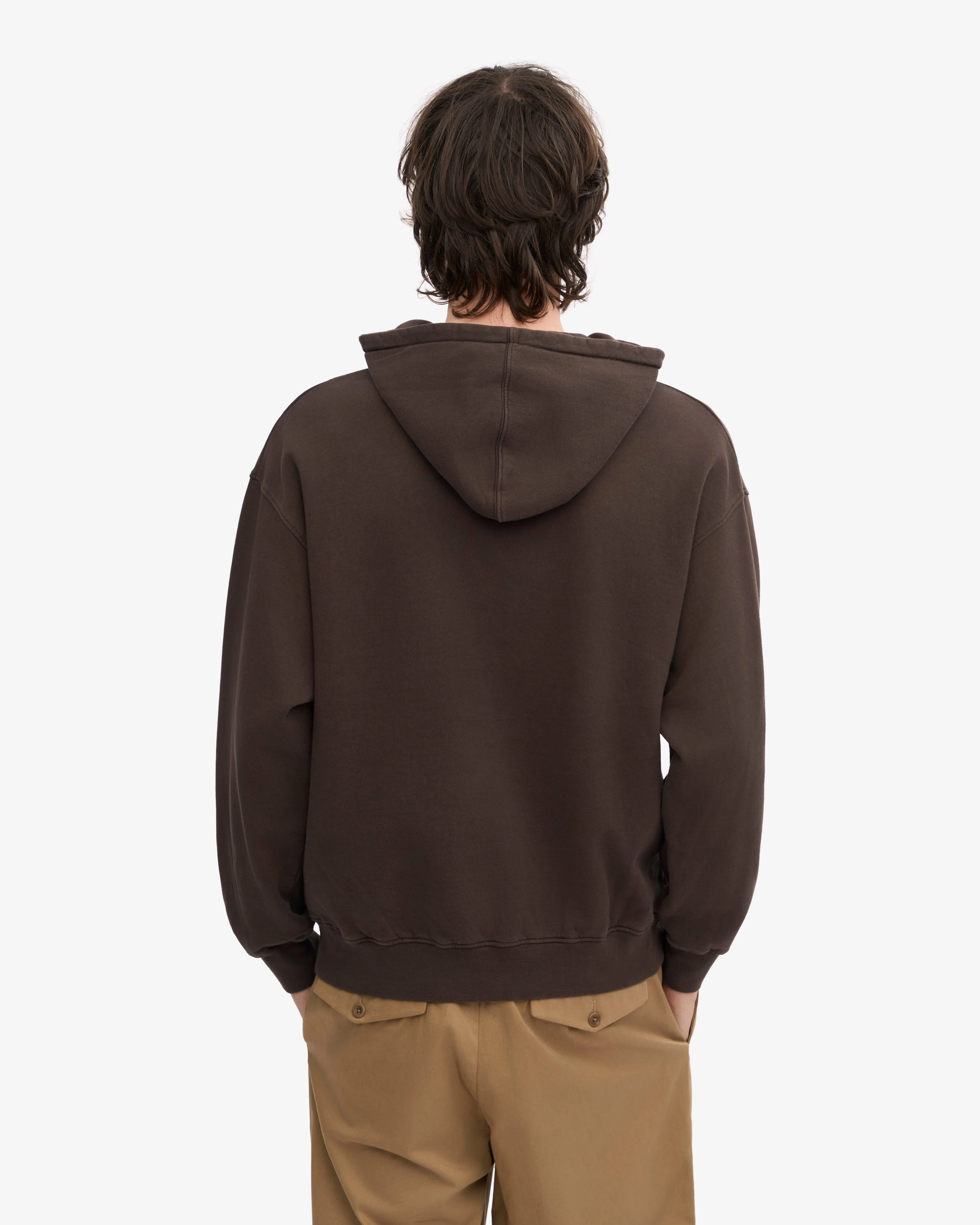 Organic Oversized Hood - Coffee Brown sold by Colorful Standard product image thumbnail 3