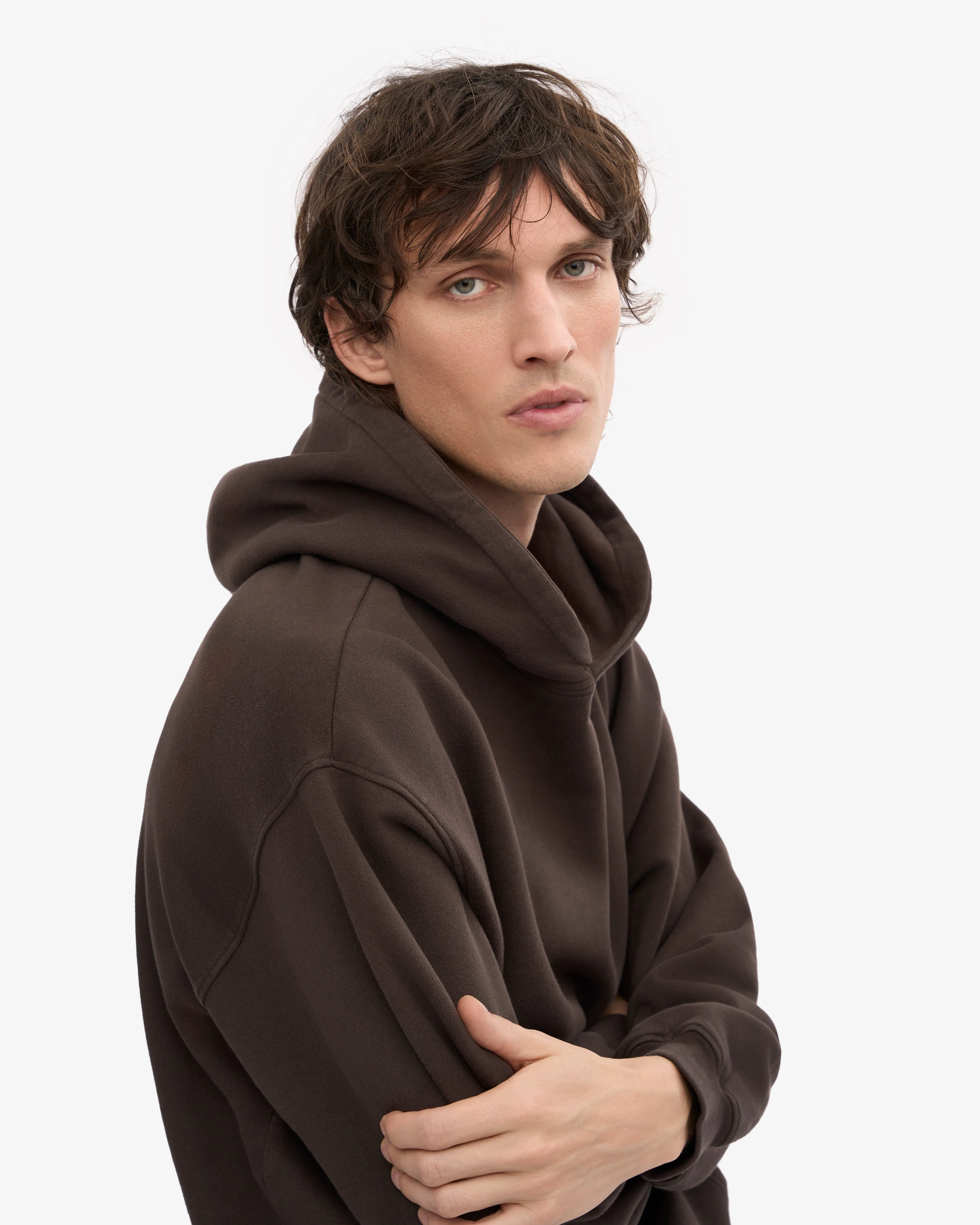 Organic Oversized Hood - Coffee Brown sold by Colorful Standard product image thumbnail 5