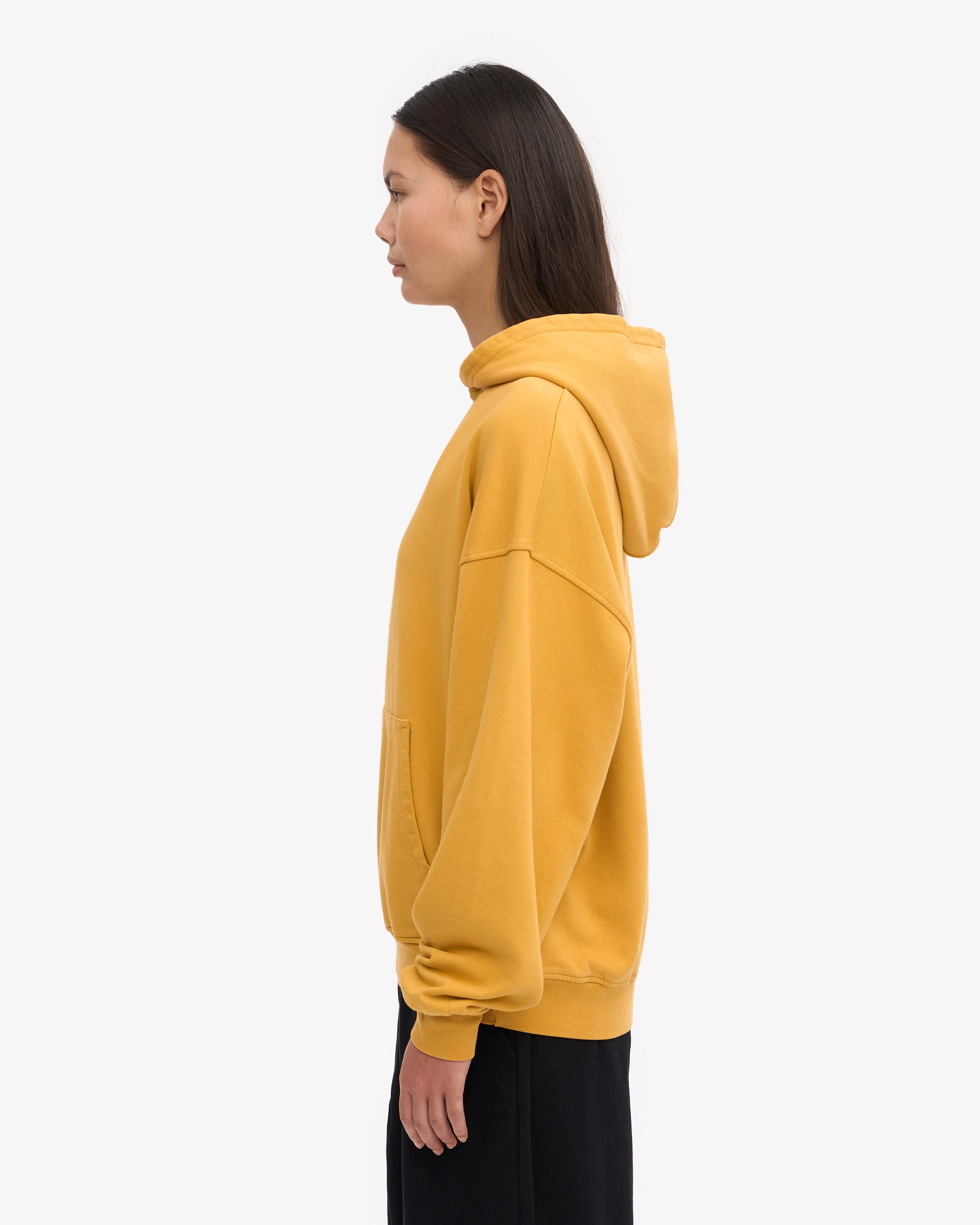 Organic Oversized Hood - Burned Yellow sold by Colorful Standard product image thumbnail 3