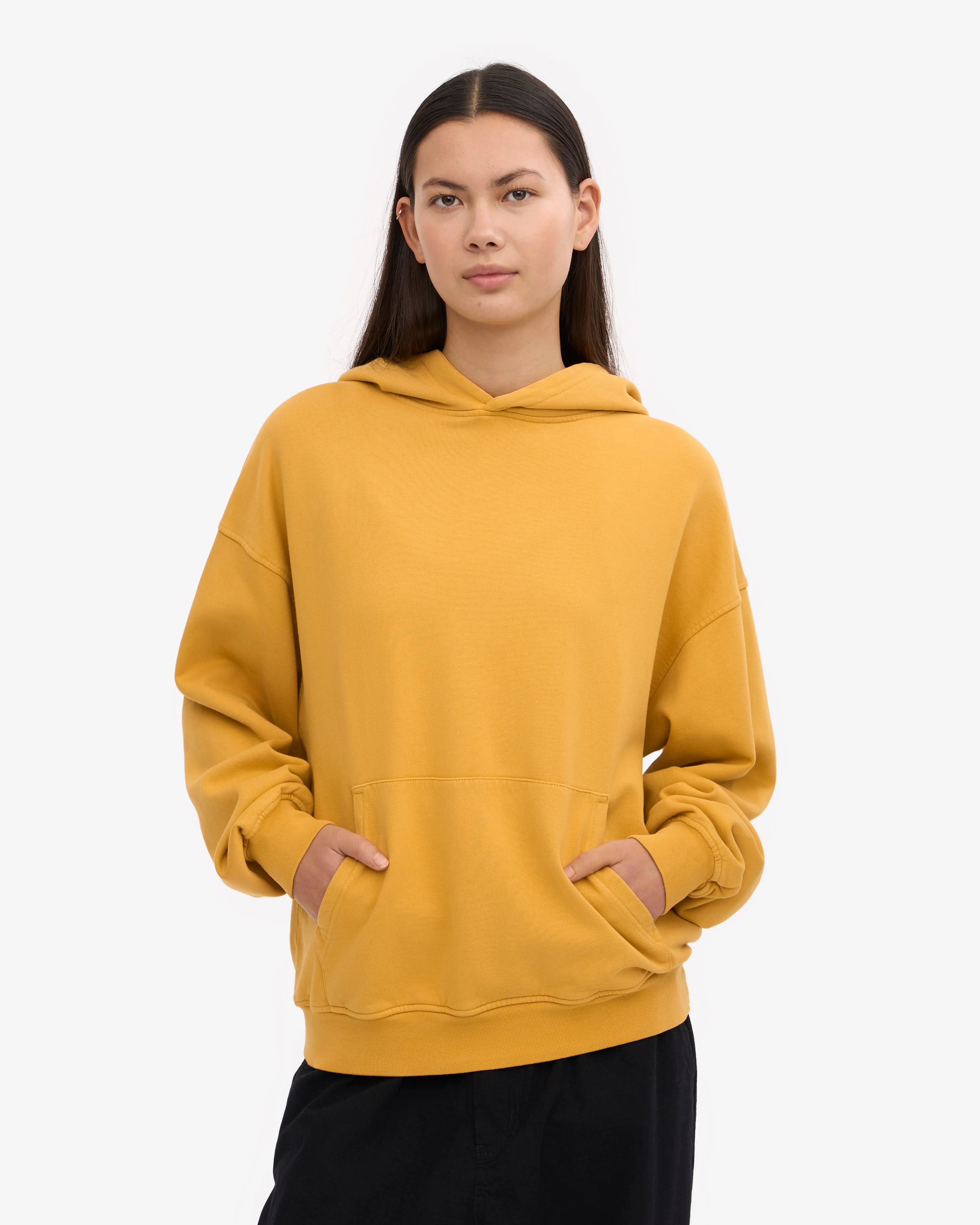 Organic Oversized Hood - Burned Yellow sold by Colorful Standard product image thumbnail 2