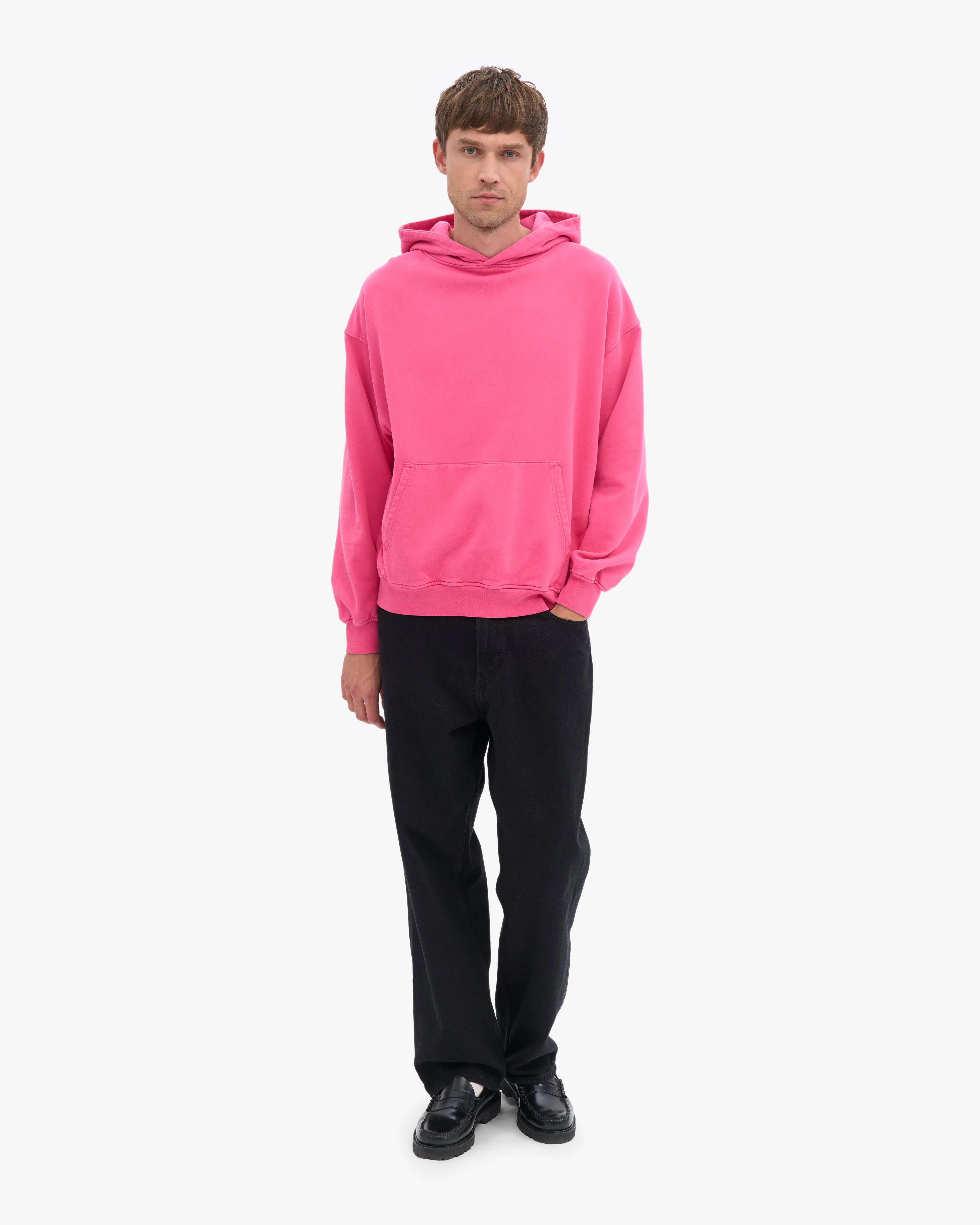 Organic Oversized Hood - Bubblegum Pink sold by Colorful Standard product image thumbnail 5