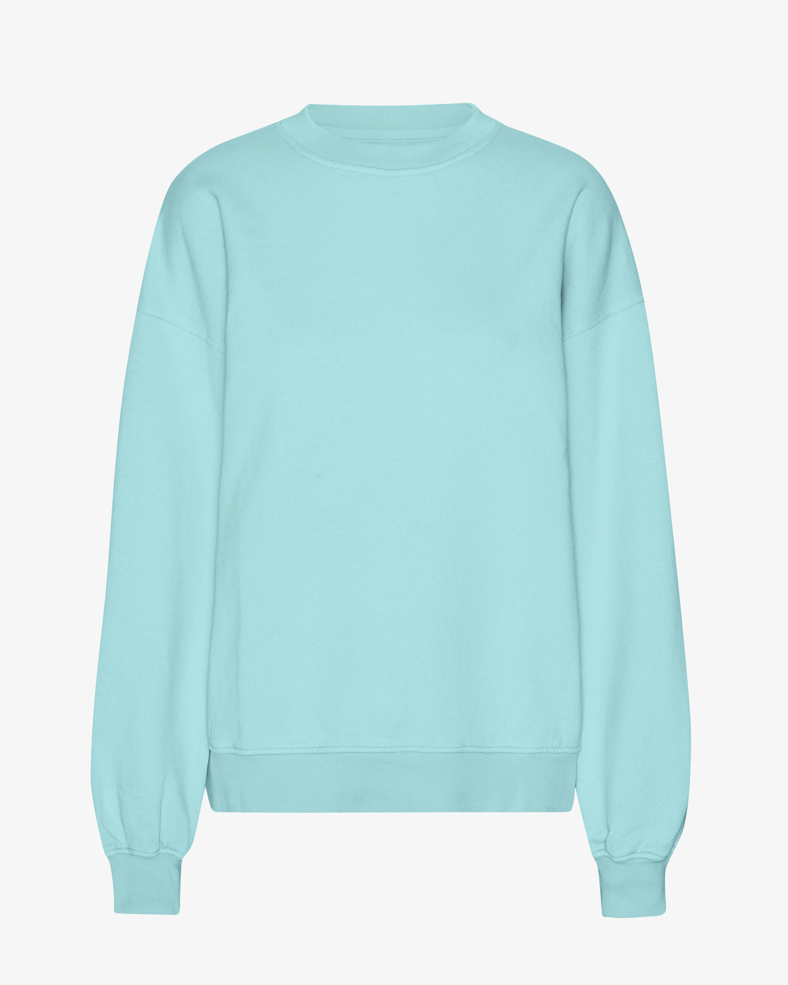 Organic Oversized Crew - Teal Blue sold by Colorful Standard