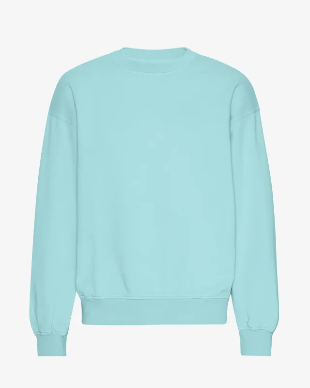 Organic Oversized Crew - Teal Blue sold by Colorful Standard