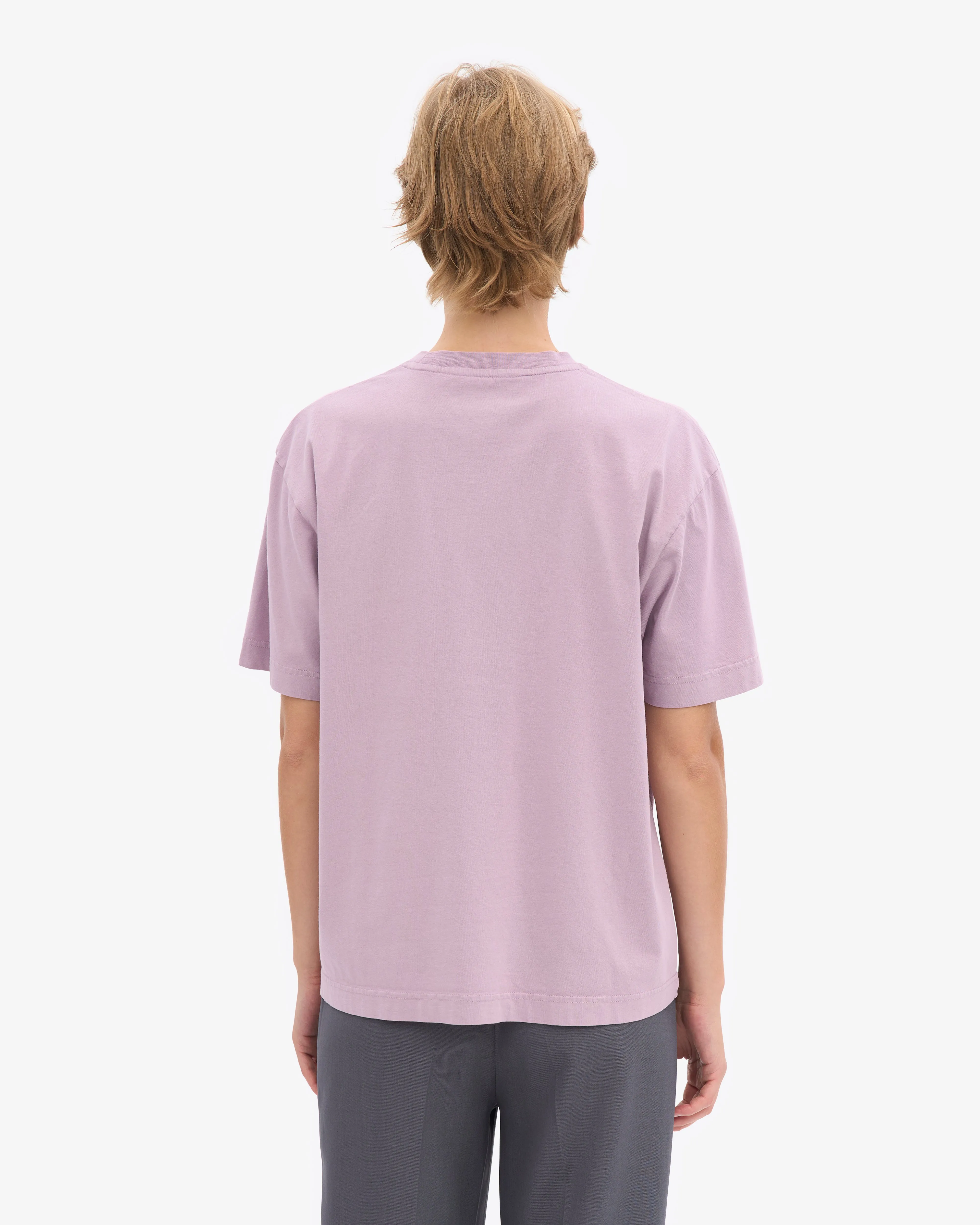 Oversized Organic T-Shirt - Pearly Purple sold by Colorful Standard product image thumbnail 4