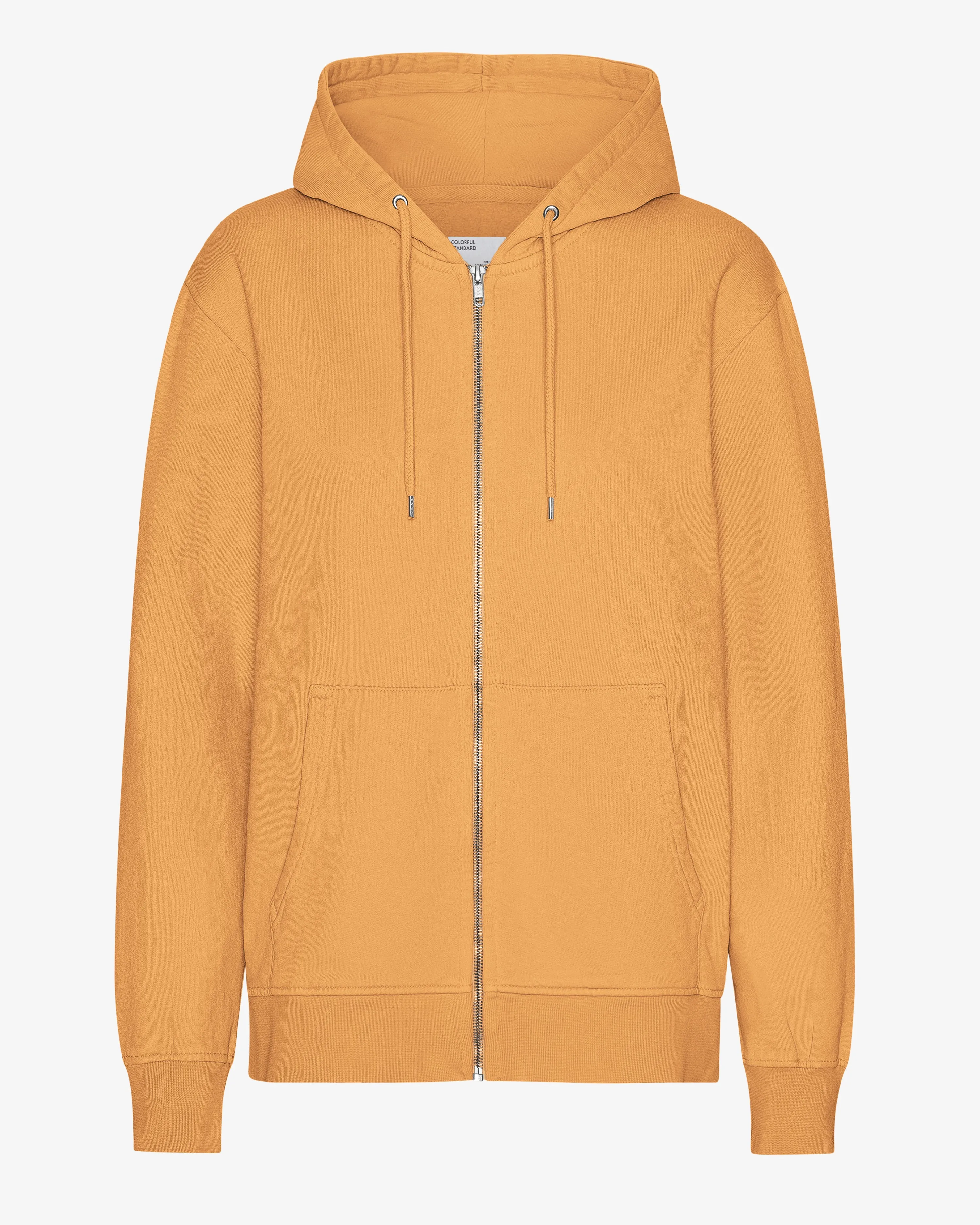 Classic Organic Zip Hood - Sandstone Orange sold by Colorful Standard