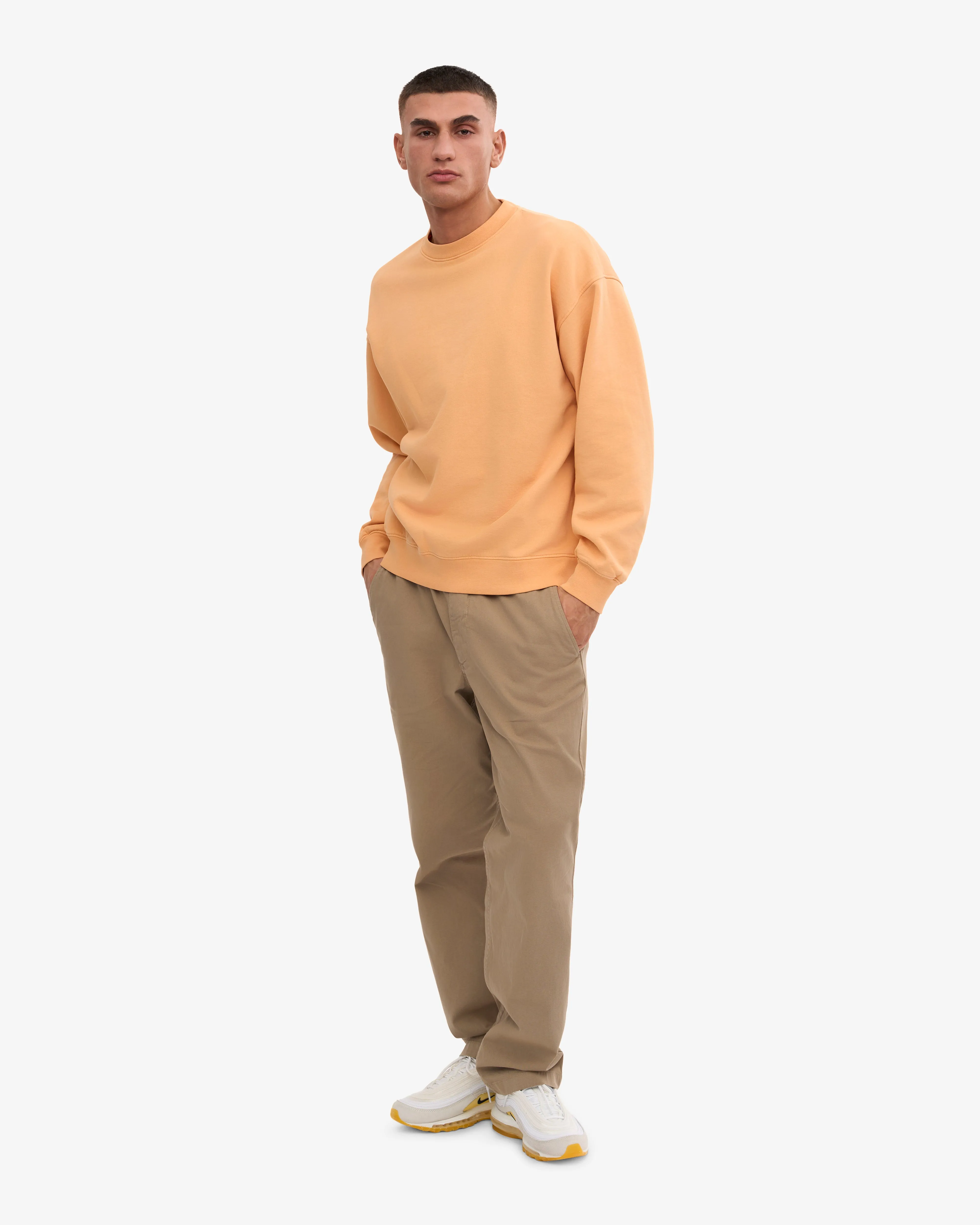 Organic Oversized Crew - Sandstone Orange sold by Colorful Standard product image thumbnail 5