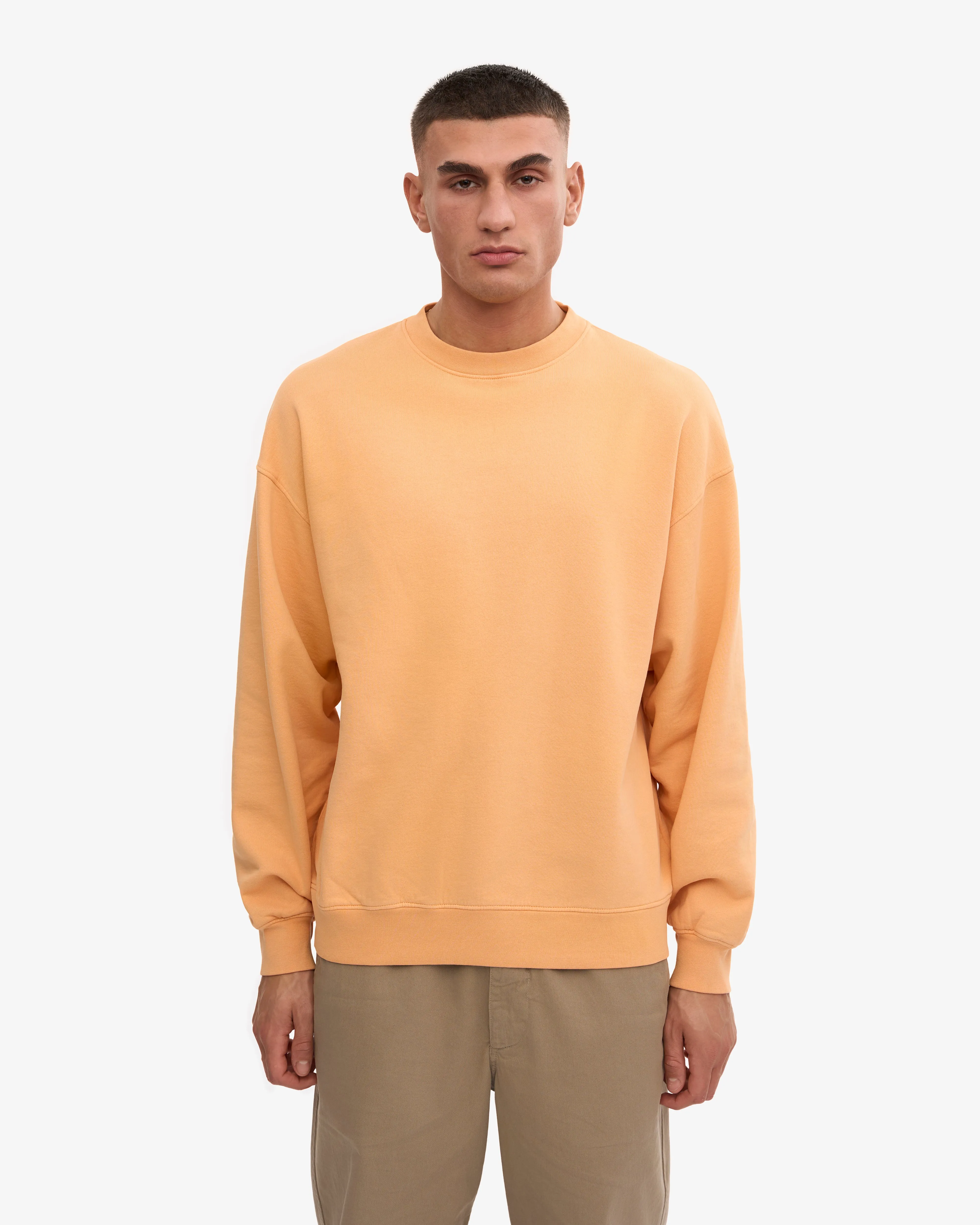 Organic Oversized Crew - Sandstone Orange sold by Colorful Standard product image thumbnail 2