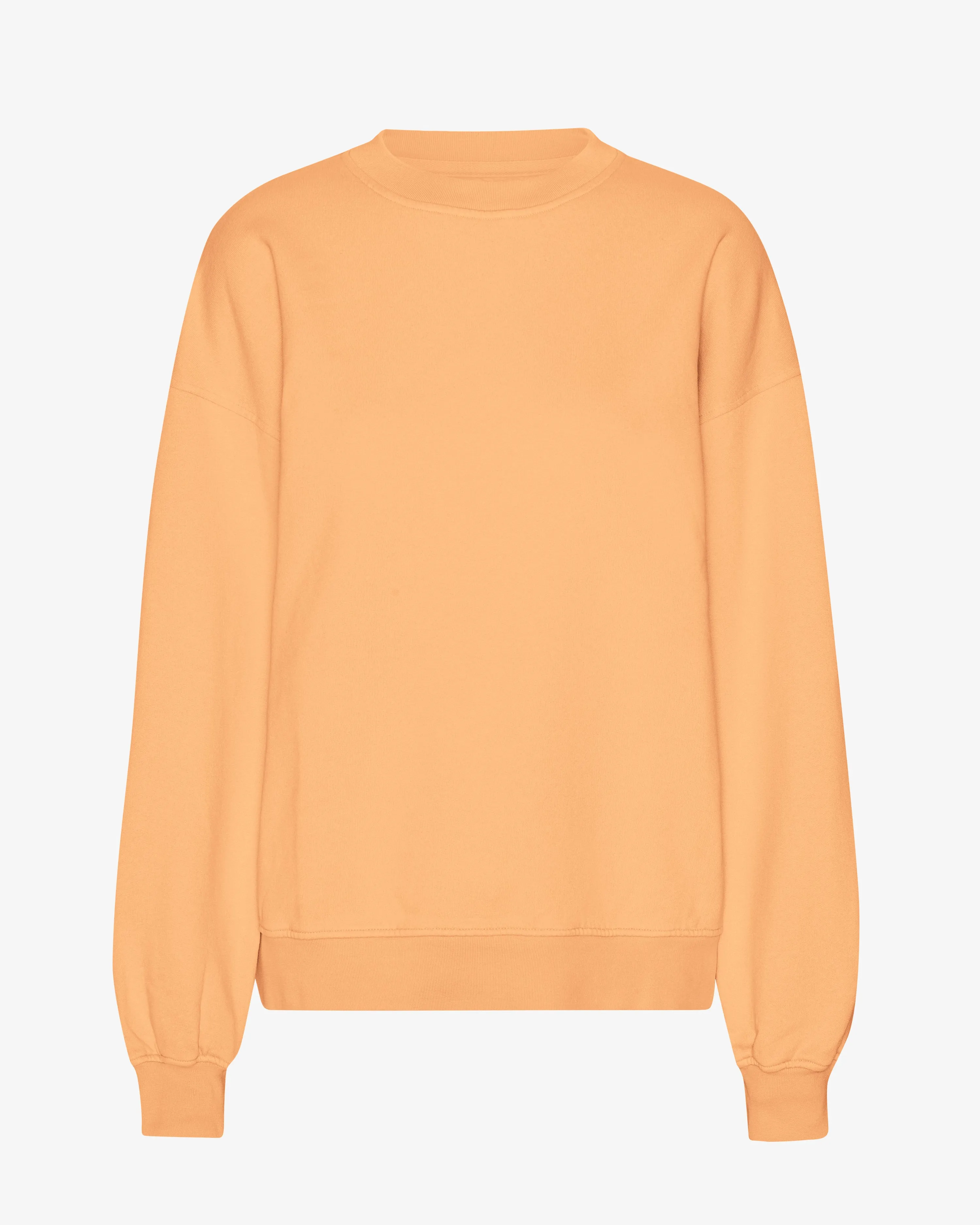 Organic Oversized Crew - Sandstone Orange sold by Colorful Standard