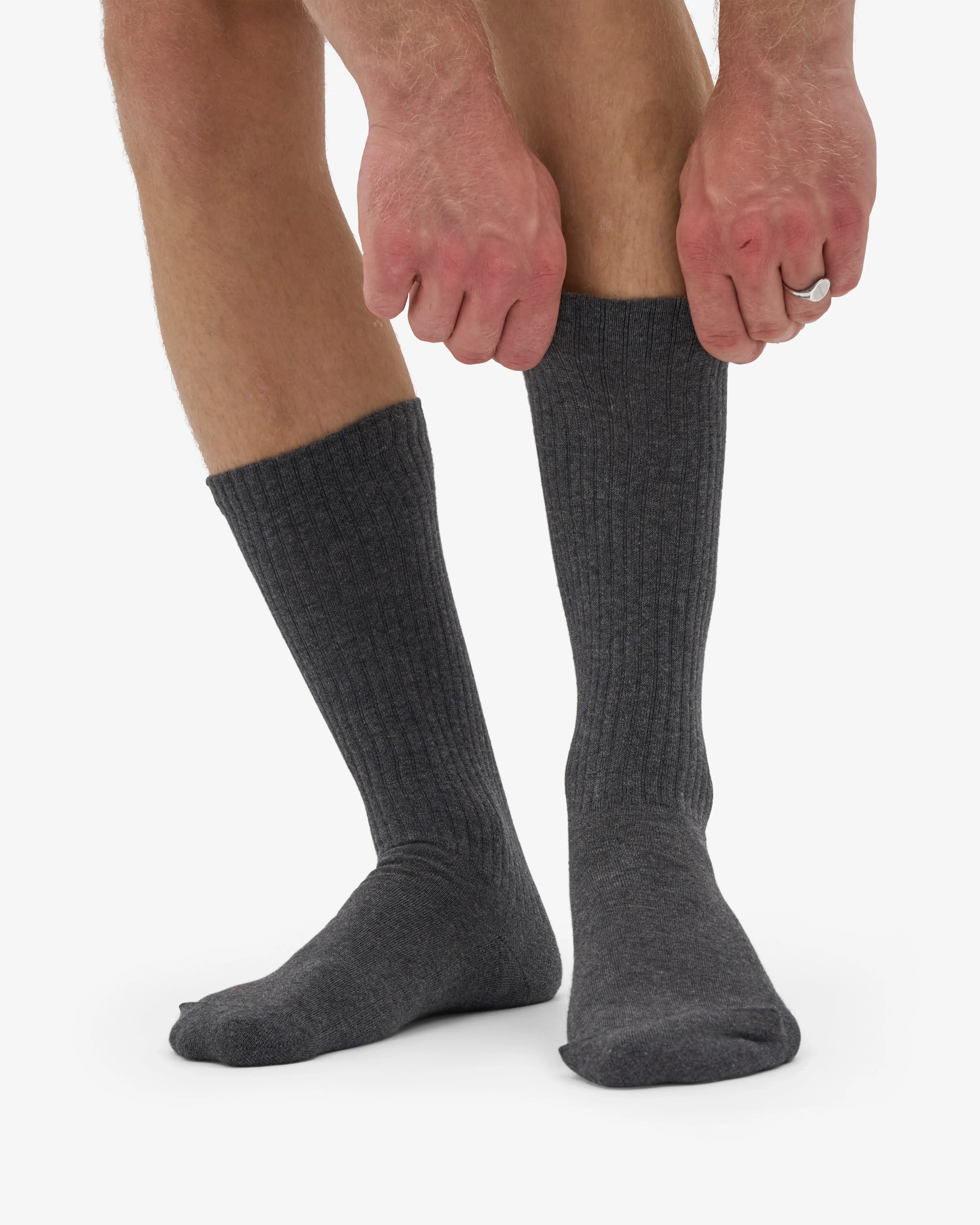 Organic Active Sock - Lava Grey sold by Colorful Standard product image thumbnail 4