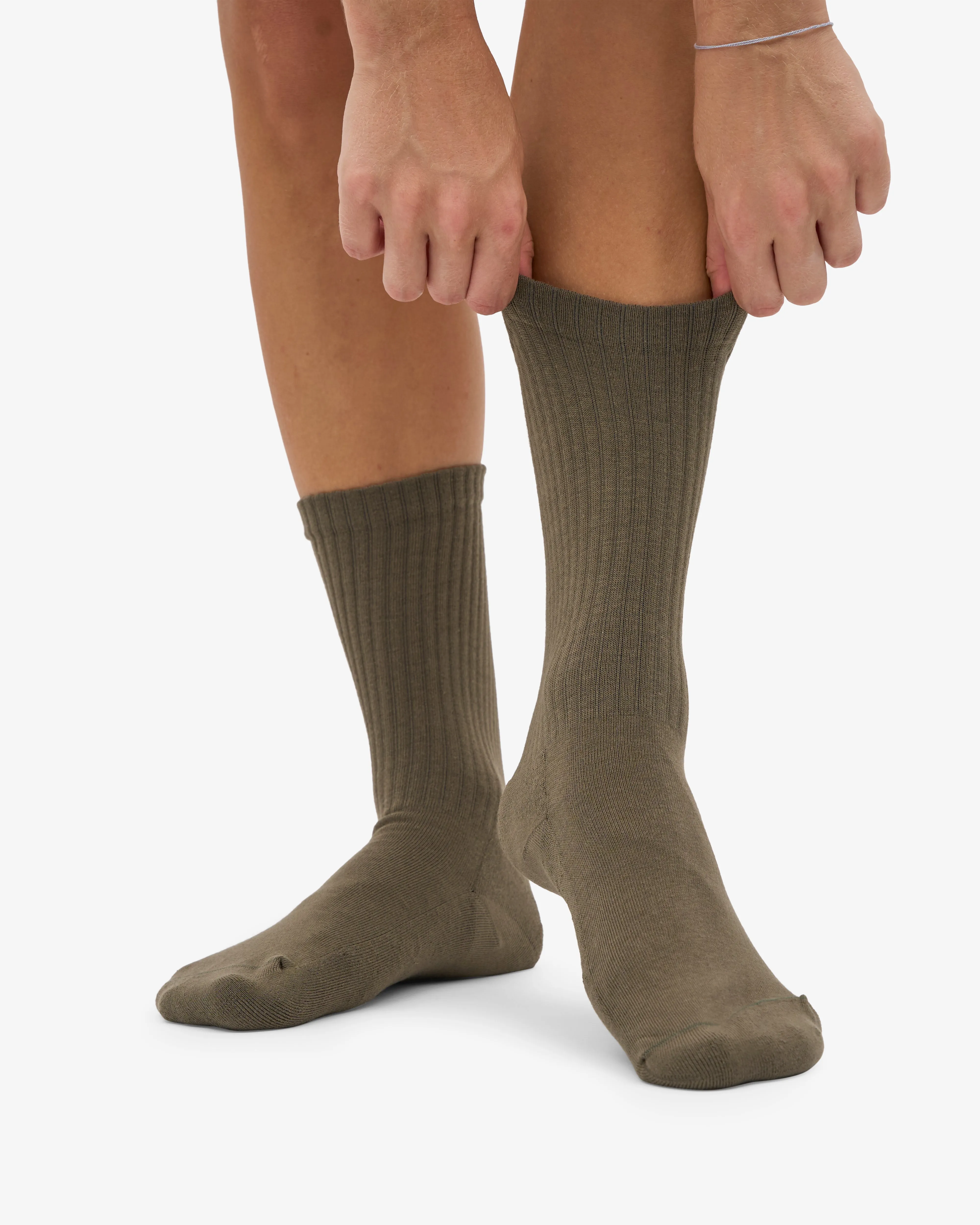 Organic Active Sock - Dusty Olive sold by Colorful Standard product image thumbnail 4