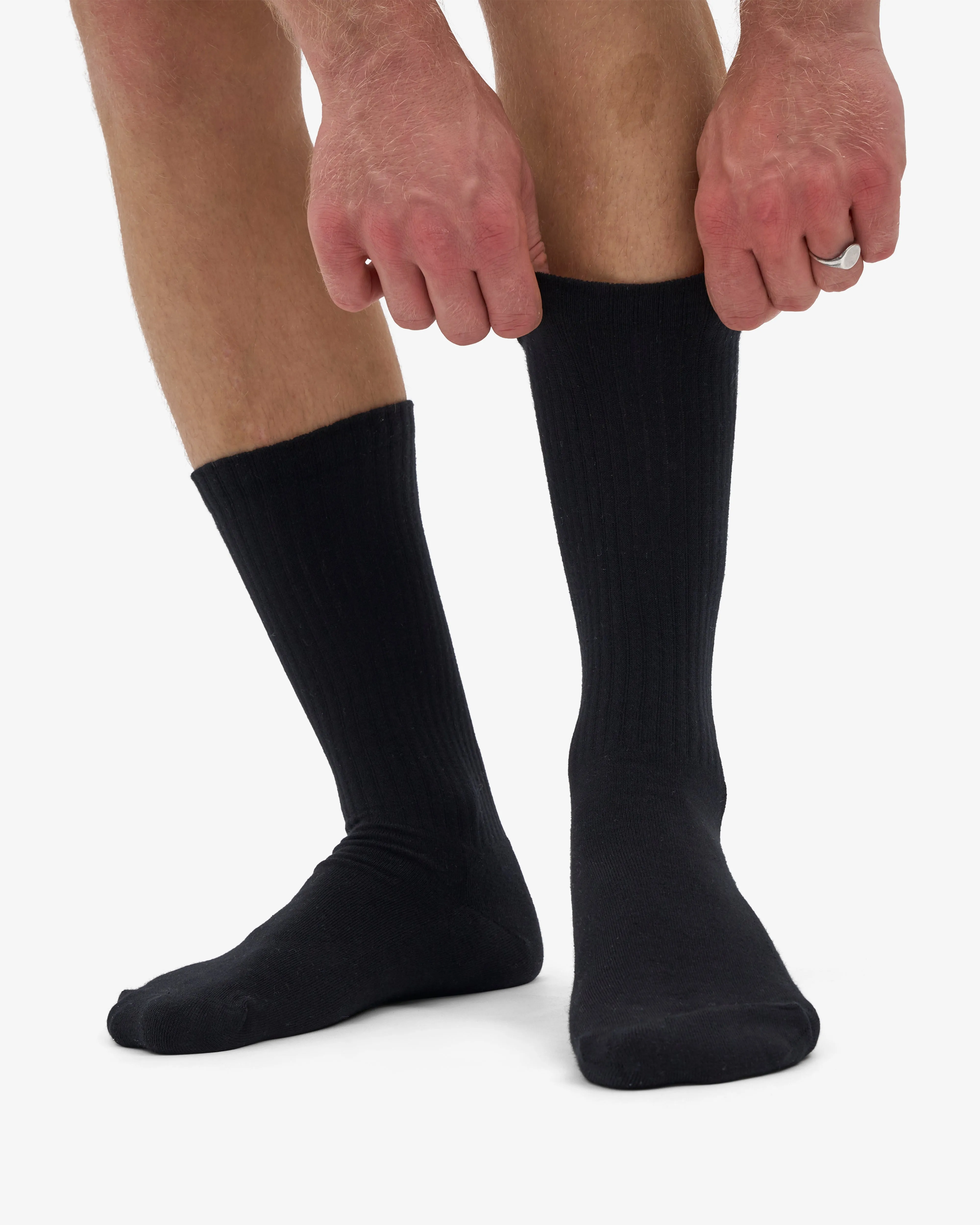 Organic Active Sock - Deep Black sold by Colorful Standard product image thumbnail 4