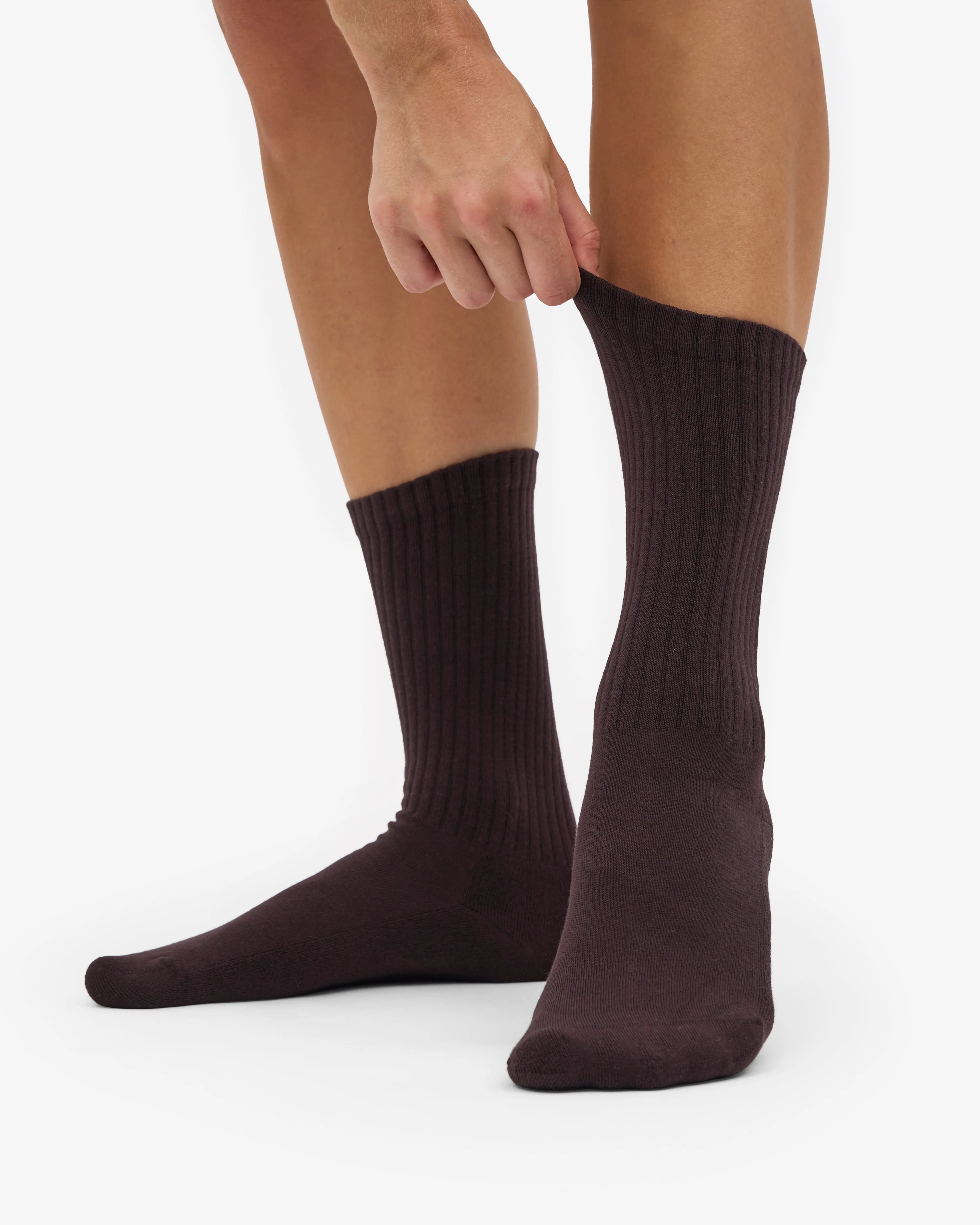 Organic Active Sock - Coffee Brown sold by Colorful Standard product image thumbnail 4