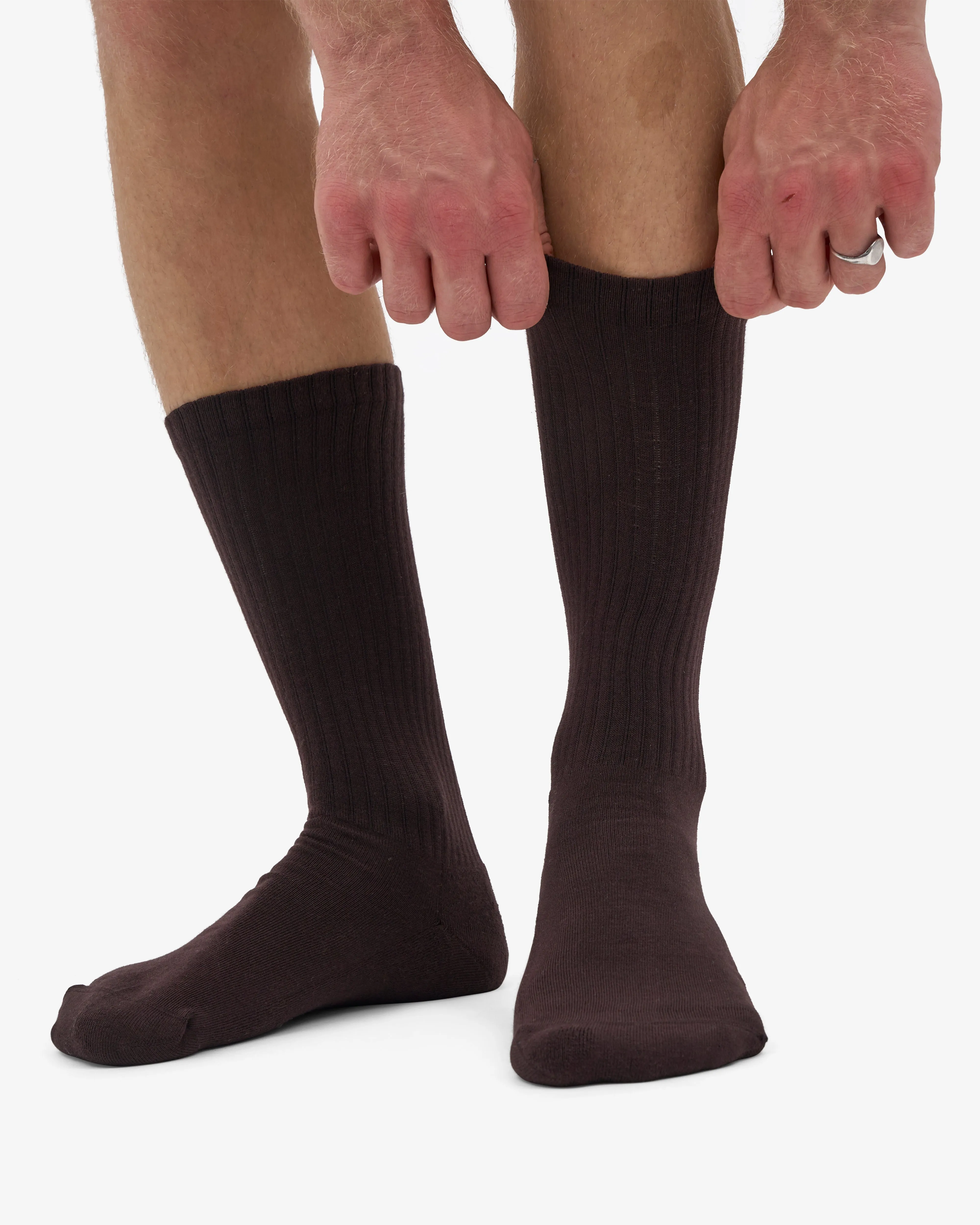 Organic Active Sock - Coffee Brown sold by Colorful Standard product image thumbnail 4
