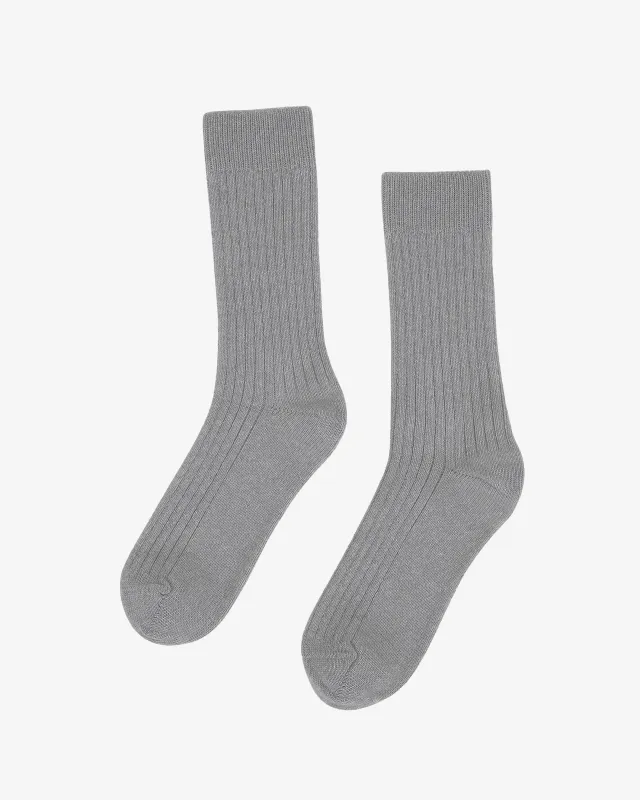 Merino Wool Blend Sock - Heather Grey sold by Colorful Standard