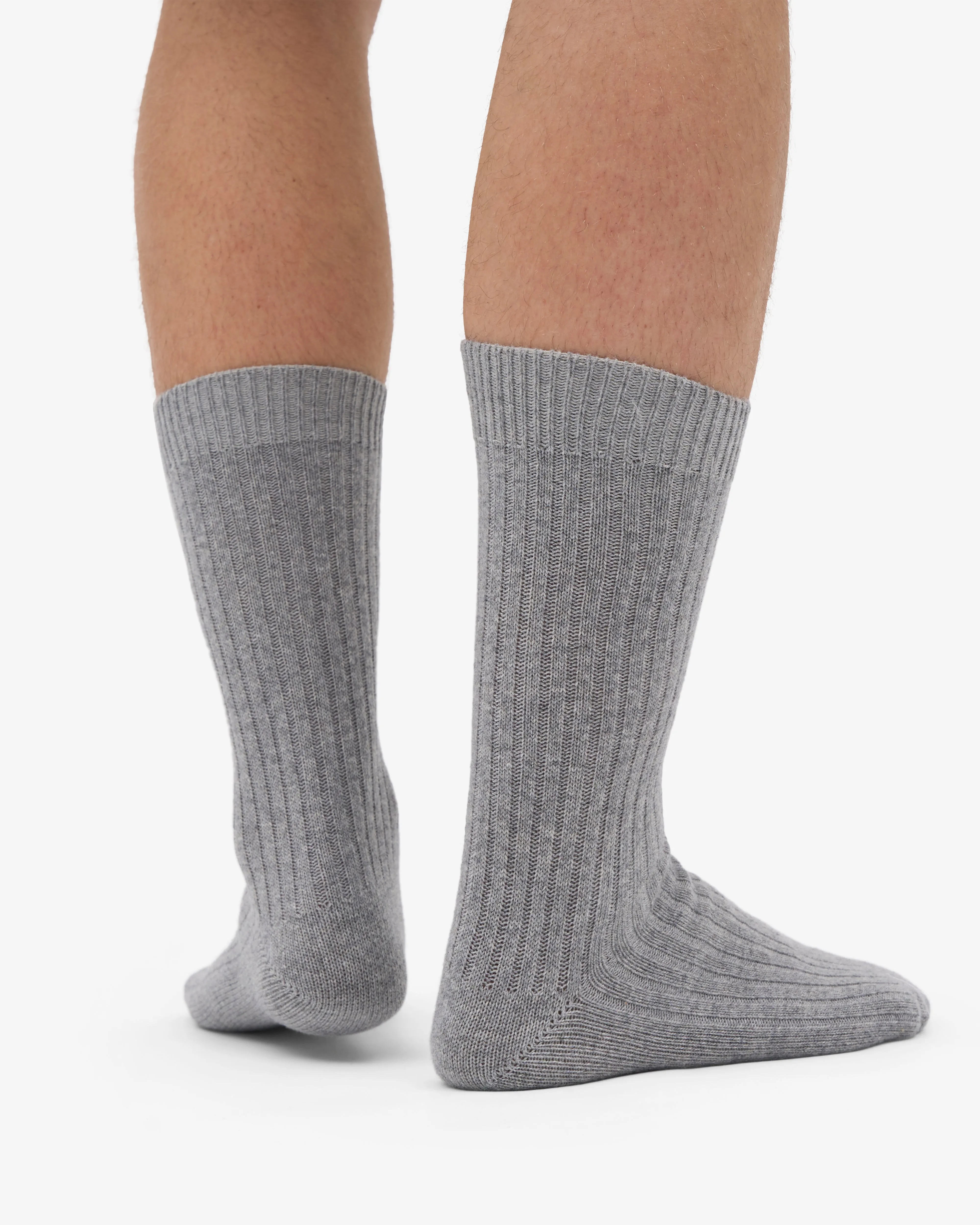 Merino Wool Blend Sock - Heather Grey sold by Colorful Standard product image thumbnail 3