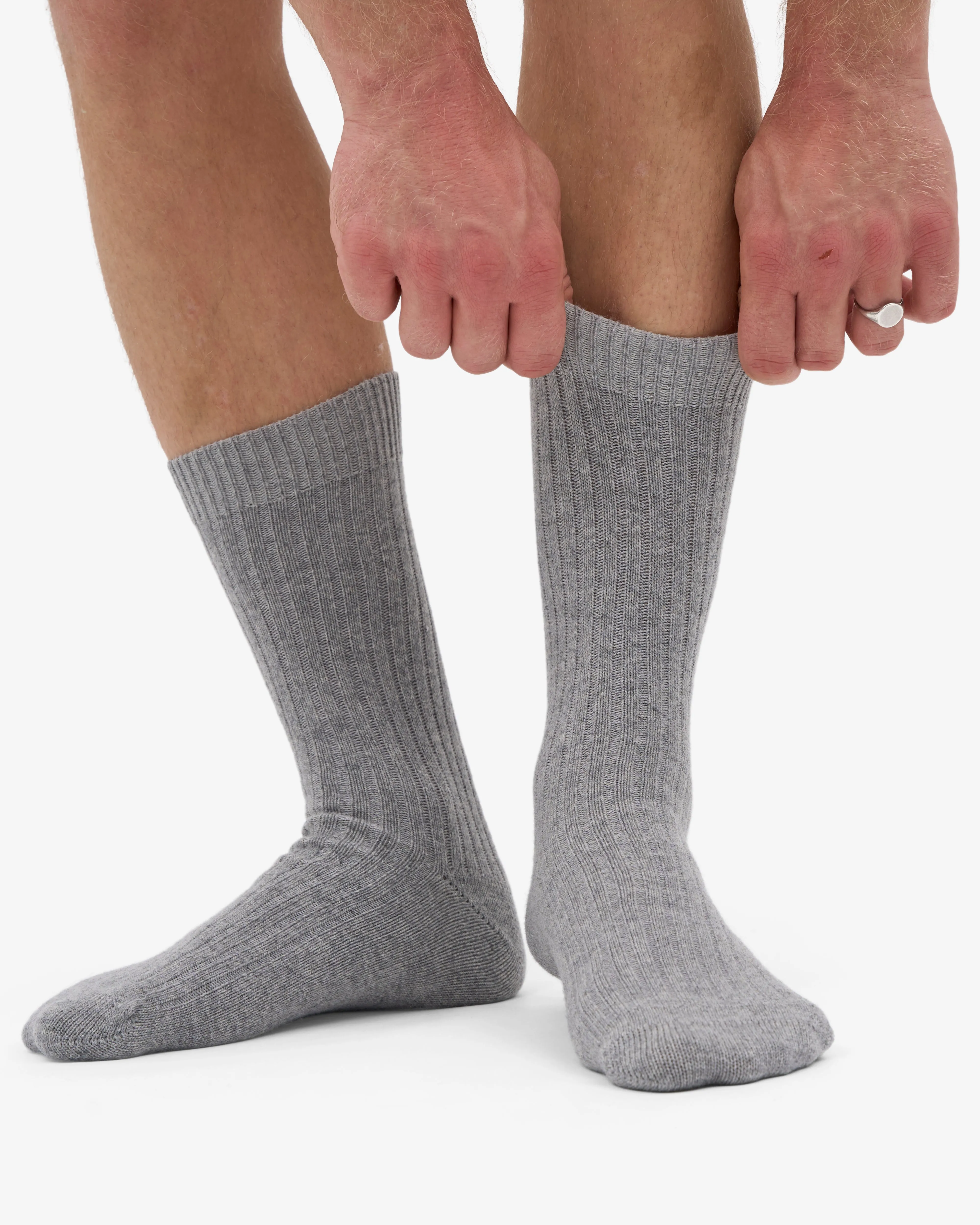 Merino Wool Blend Sock - Heather Grey sold by Colorful Standard product image thumbnail 4