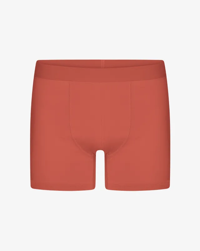 Classic Organic Boxer Briefs - Dark Amber sold by Colorful Standard