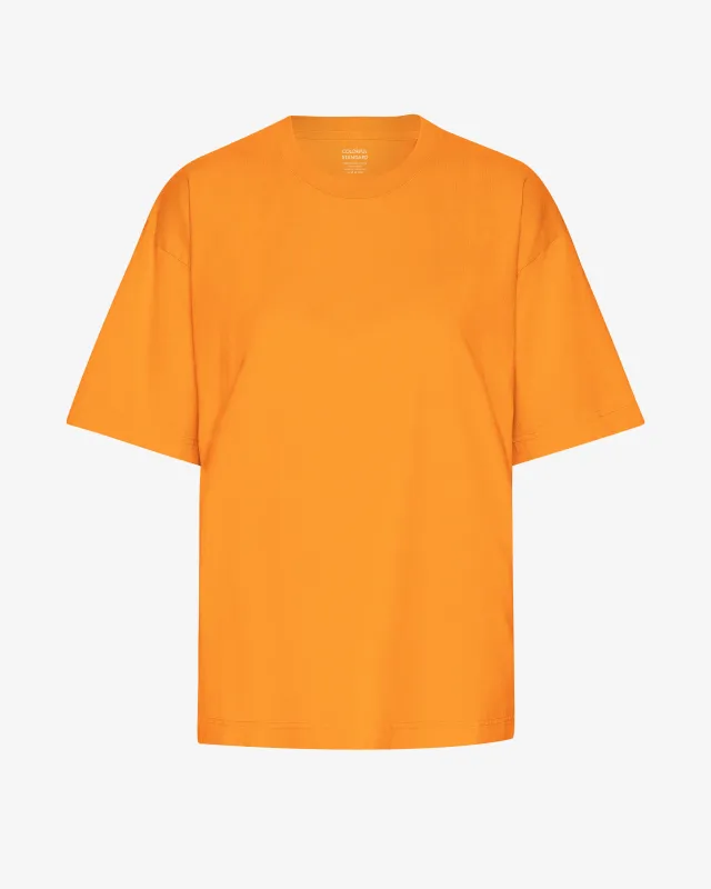 Oversized Organic T-Shirt - Sunny Orange sold by Colorful Standard