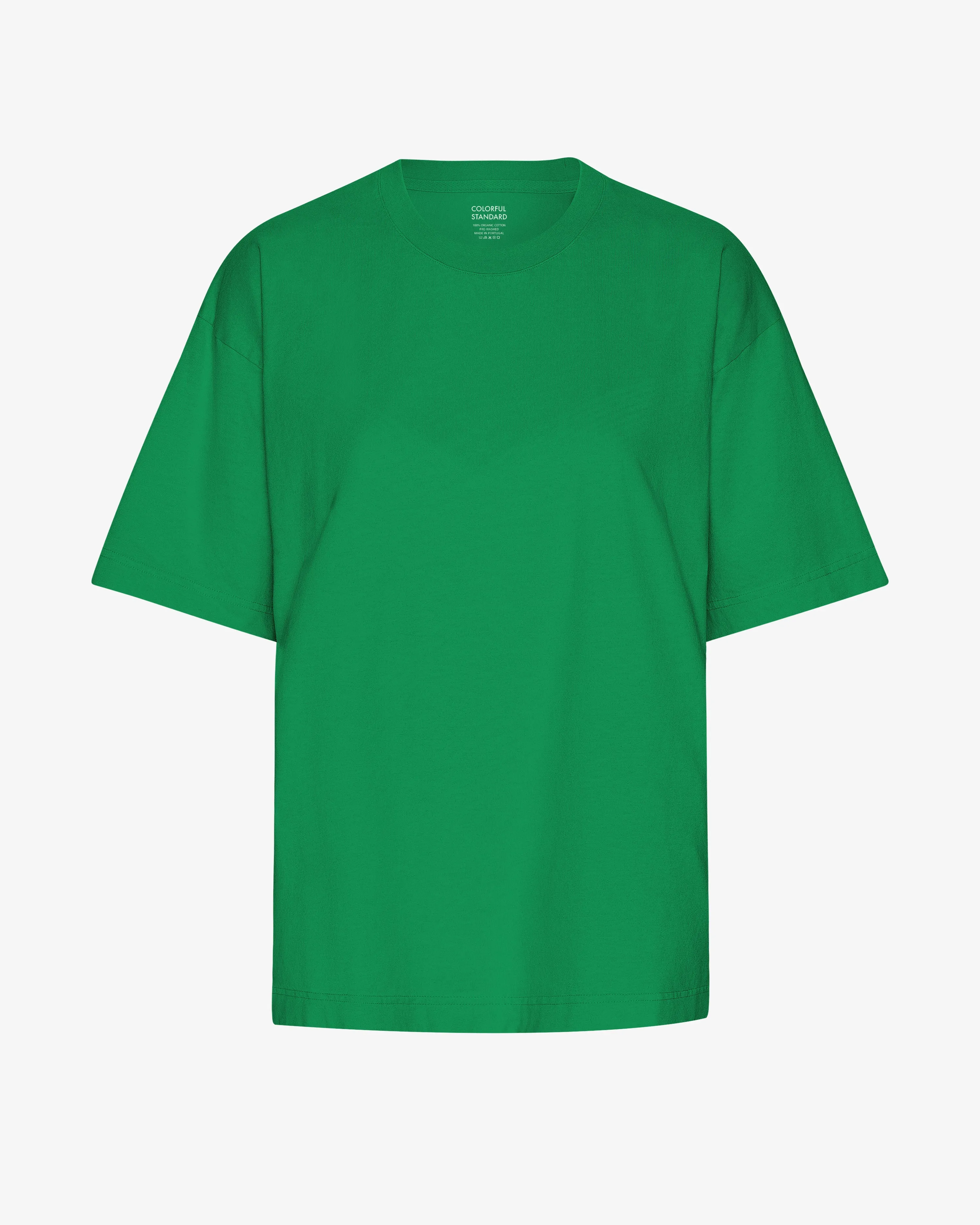 Oversized Organic T-Shirt - Kelly Green sold by Colorful Standard