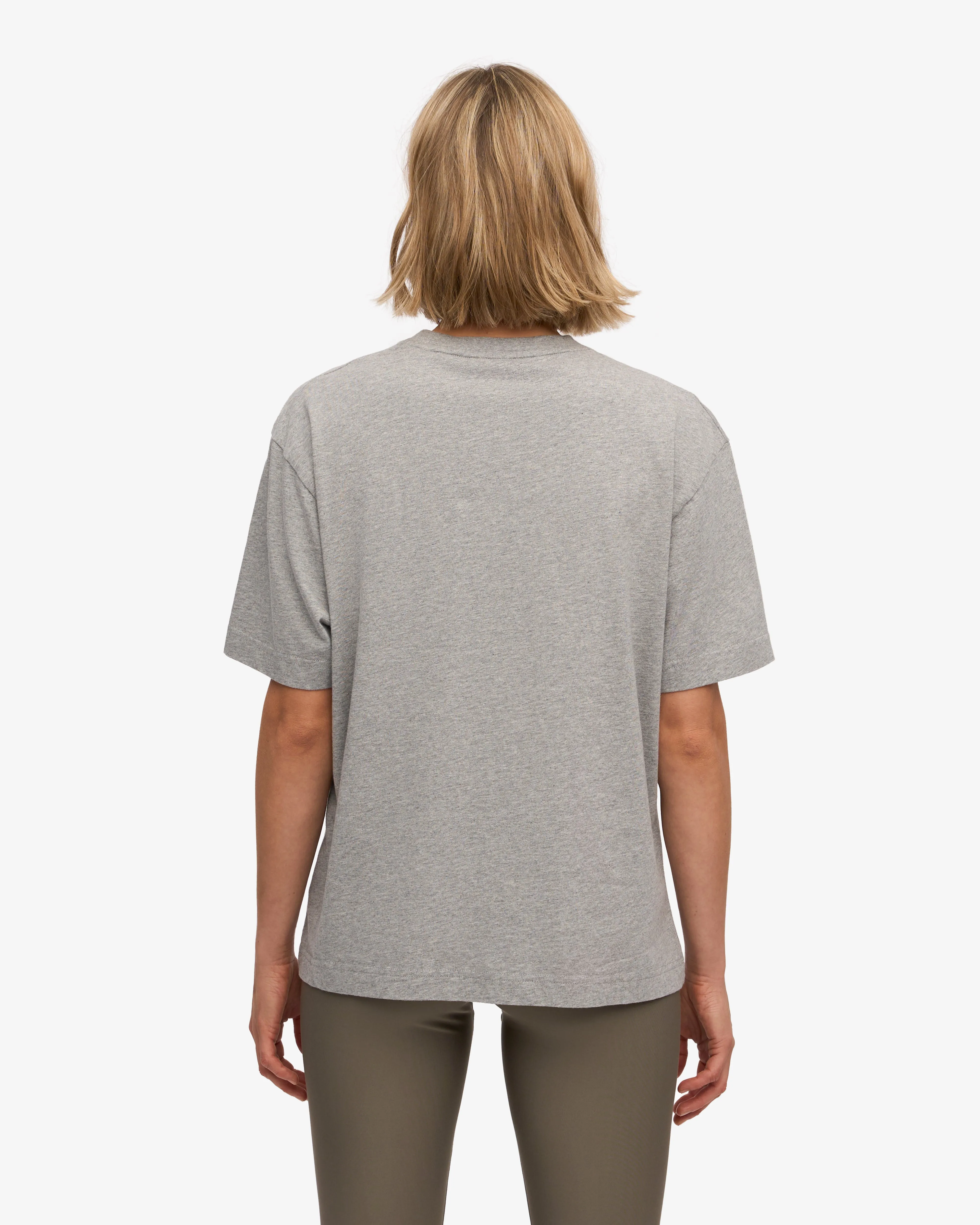 Oversized Organic T-Shirt - Heather Grey sold by Colorful Standard product image thumbnail 4