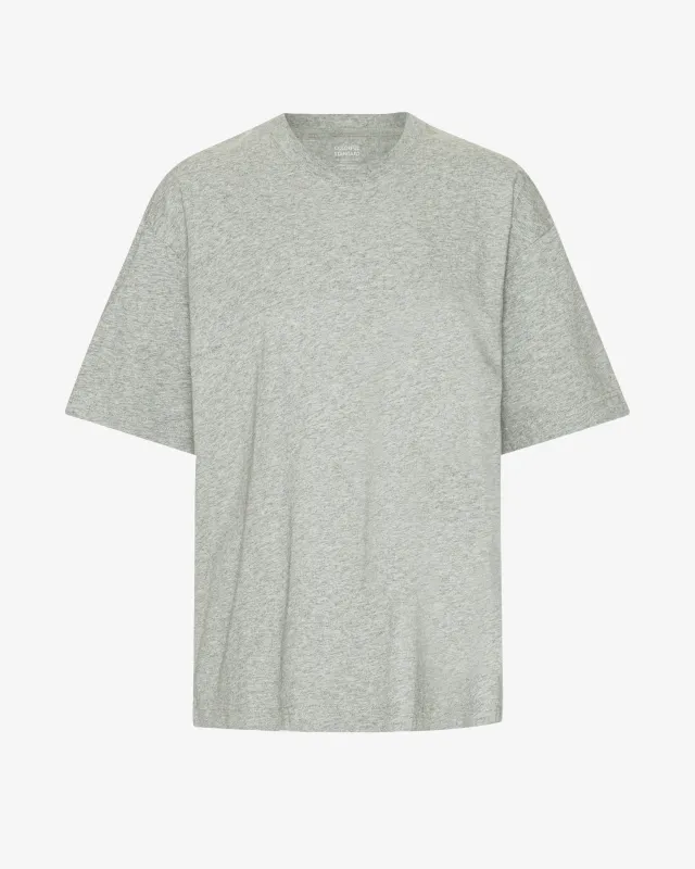 Oversized Organic T-Shirt - Heather Grey sold by Colorful Standard