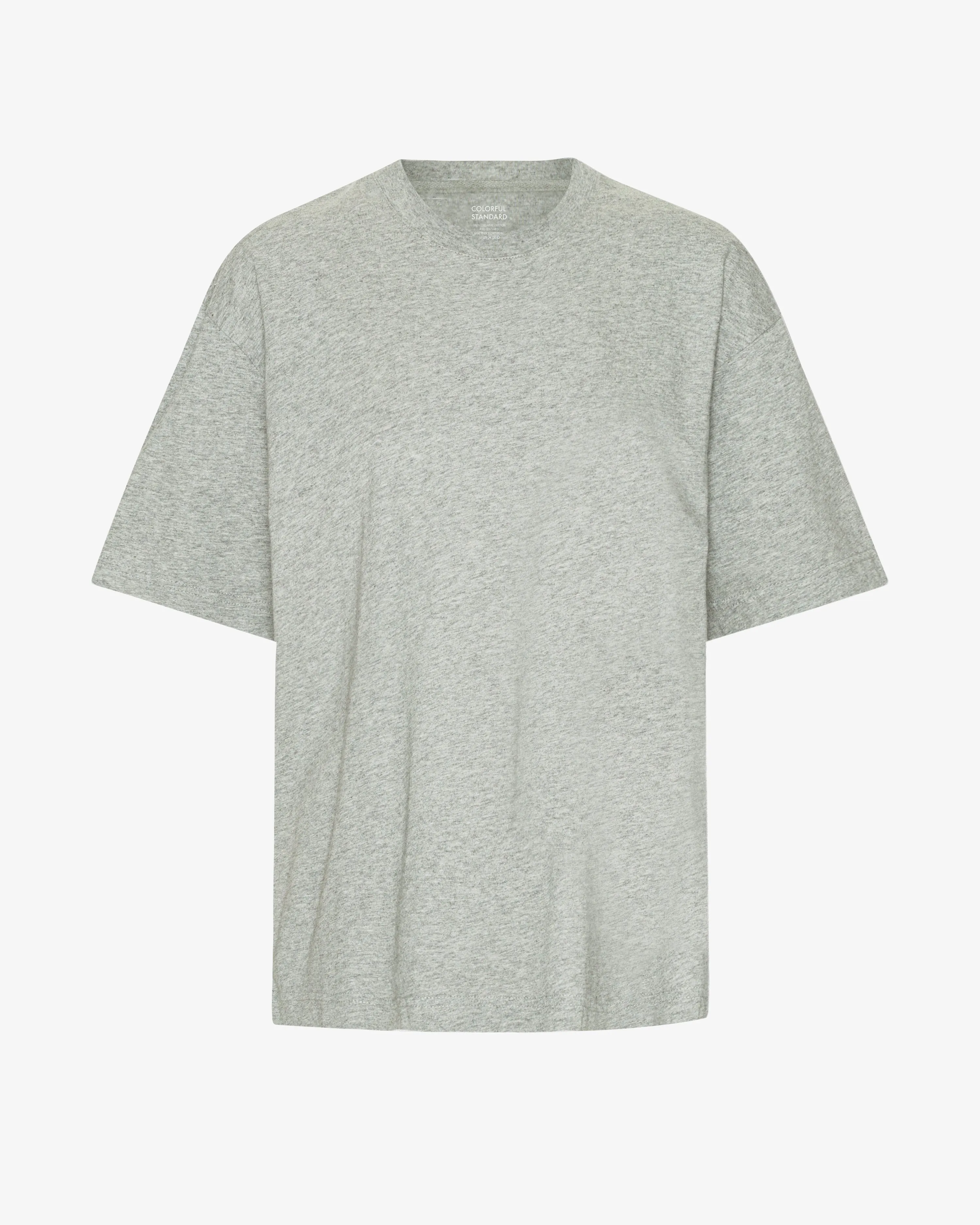 Oversized Organic T-Shirt - Heather Grey sold by Colorful Standard