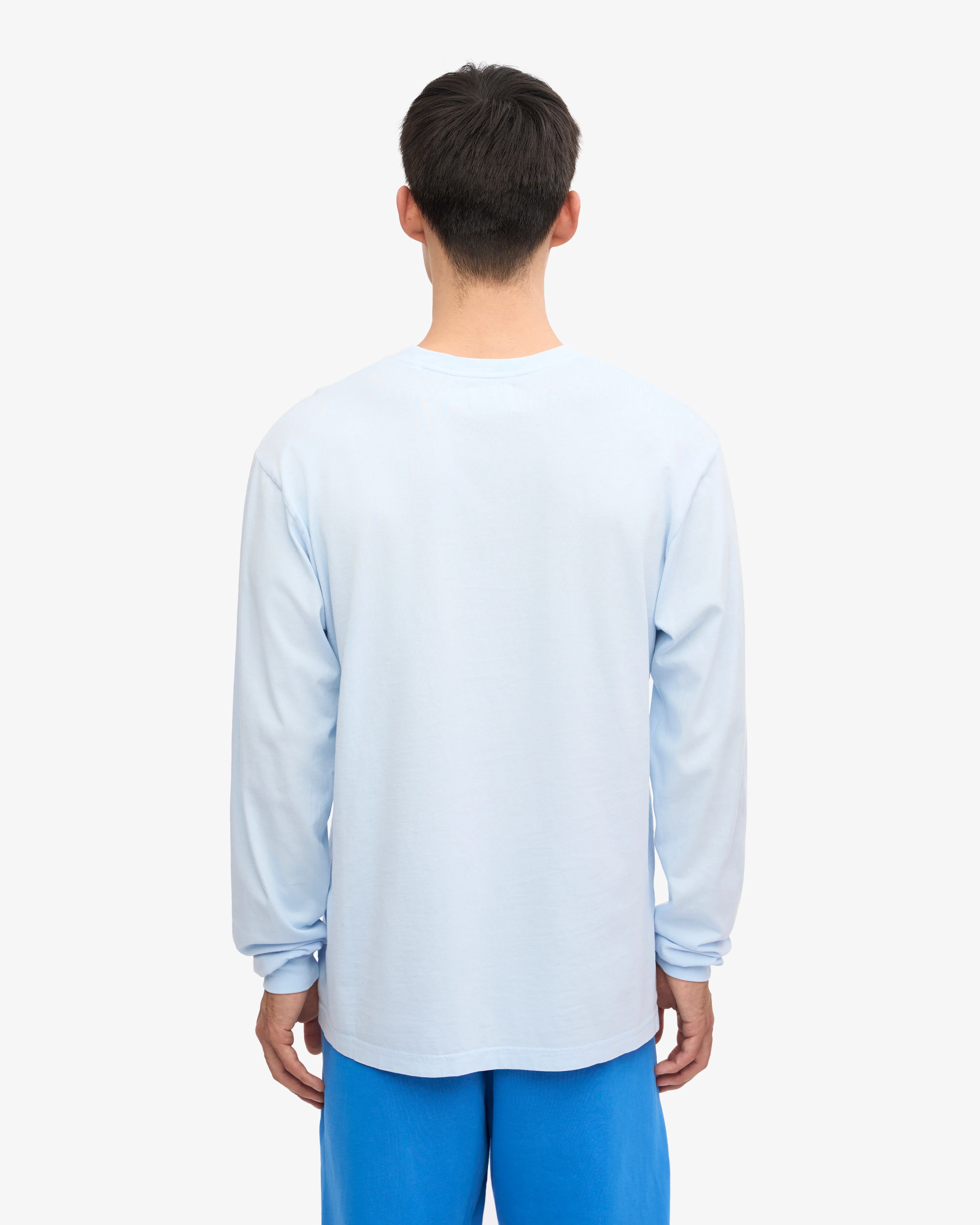Oversized Organic LS T-Shirt - Polar Blue sold by Colorful Standard product image thumbnail 4