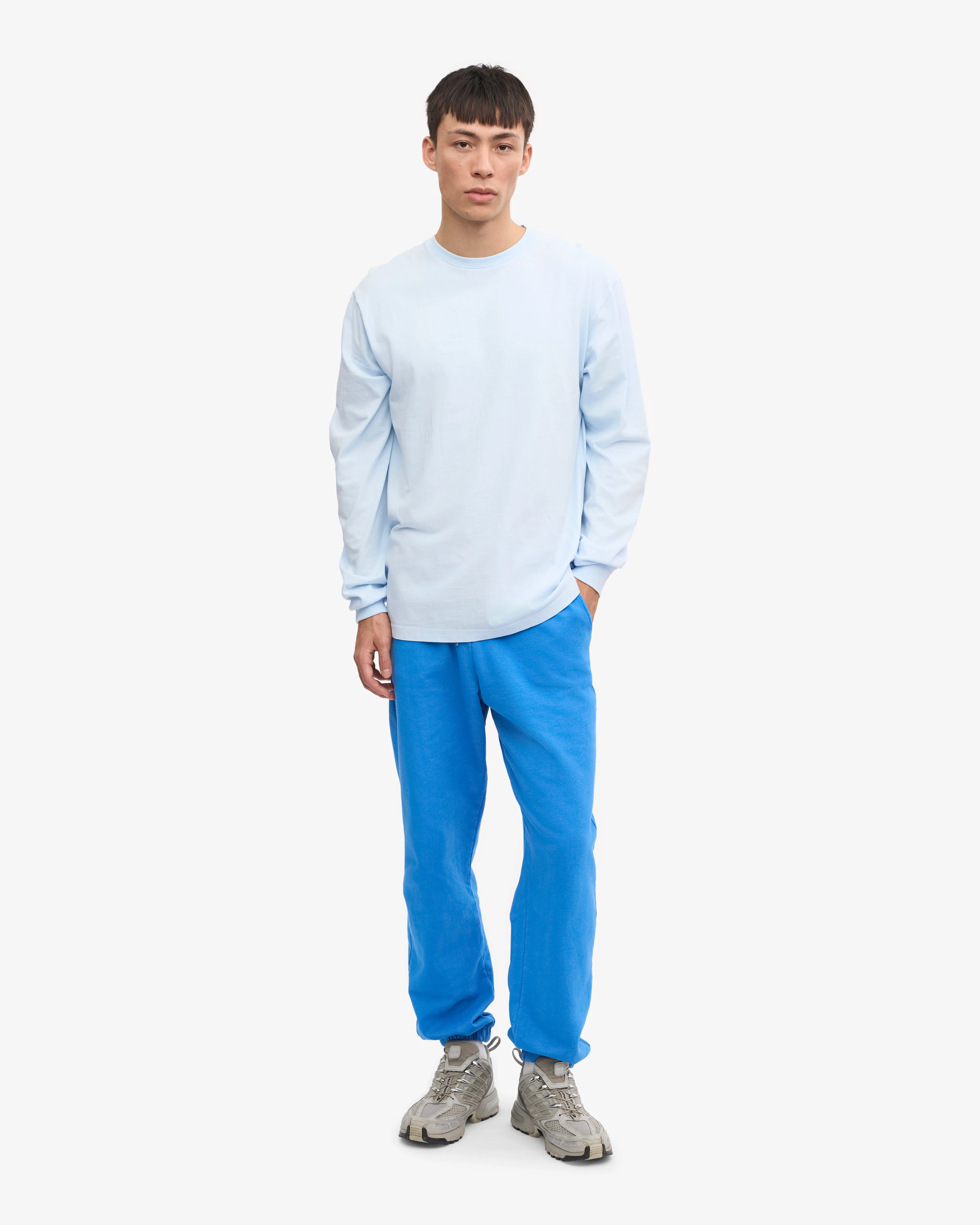 Oversized Organic LS T-Shirt - Polar Blue sold by Colorful Standard product image thumbnail 5