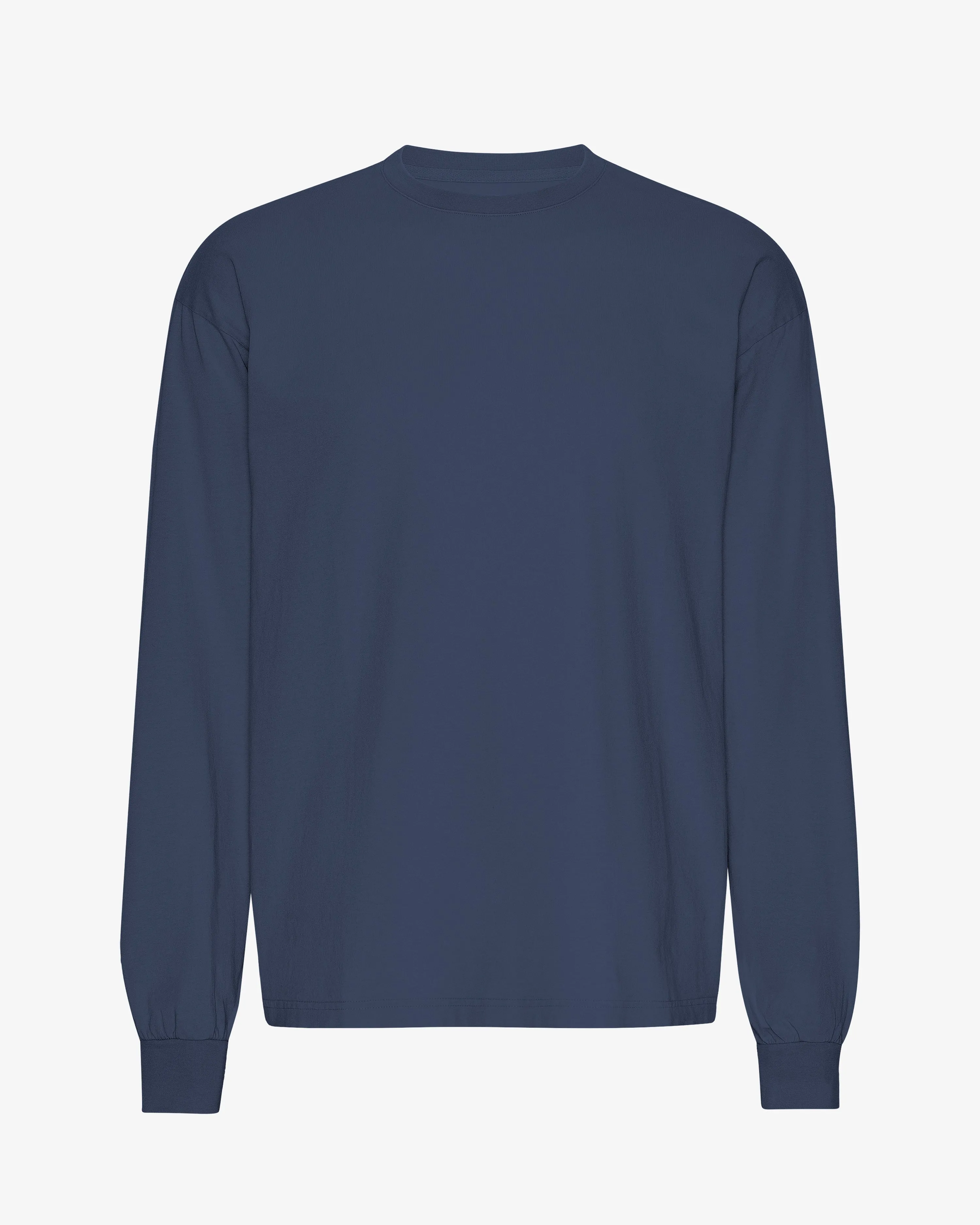 Oversized Organic LS T-Shirt - Petrol Blue sold by Colorful Standard