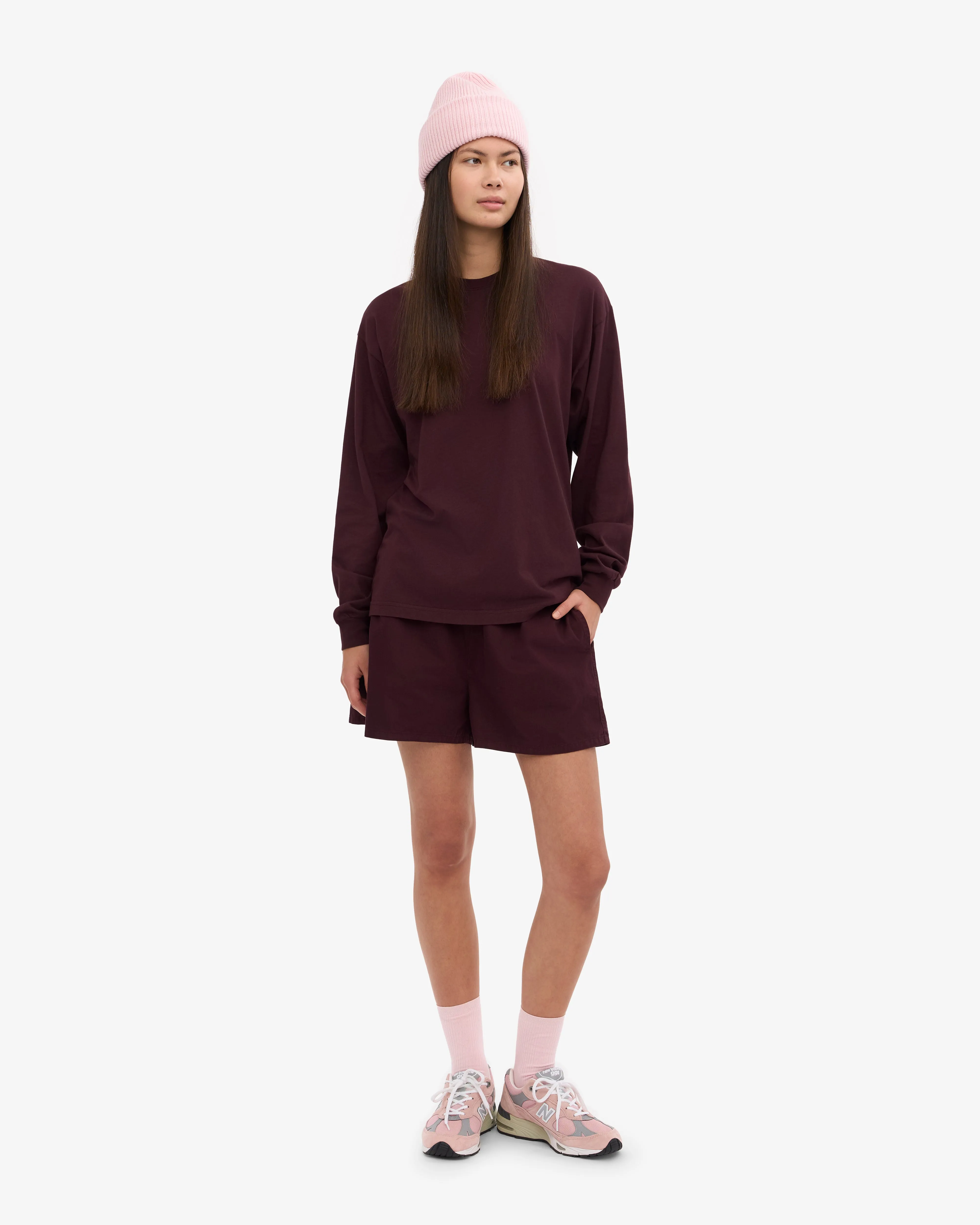 Oversized Organic LS T-Shirt - Oxblood Red sold by Colorful Standard product image thumbnail 5