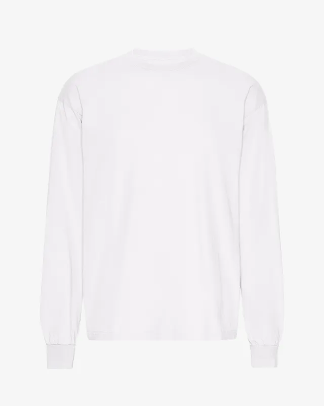Oversized Organic LS T-Shirt - Optical White sold by Colorful Standard