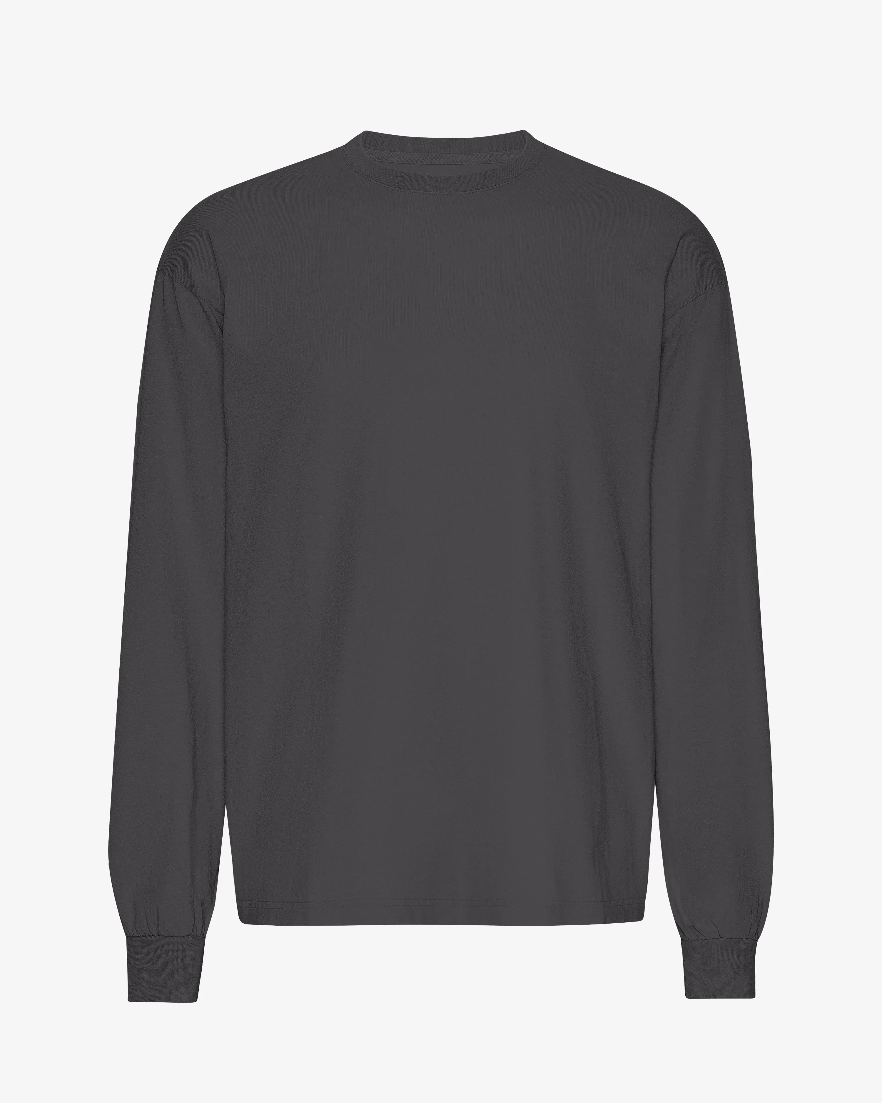 Oversized Organic LS T-Shirt - Lava Grey sold by Colorful Standard
